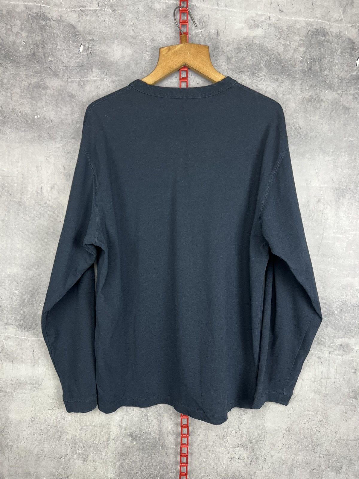 Japanese Brand Still By Hand Long Sleeve Black Navy Size US L / EU 52-54 / 3 - 12 Thumbnail