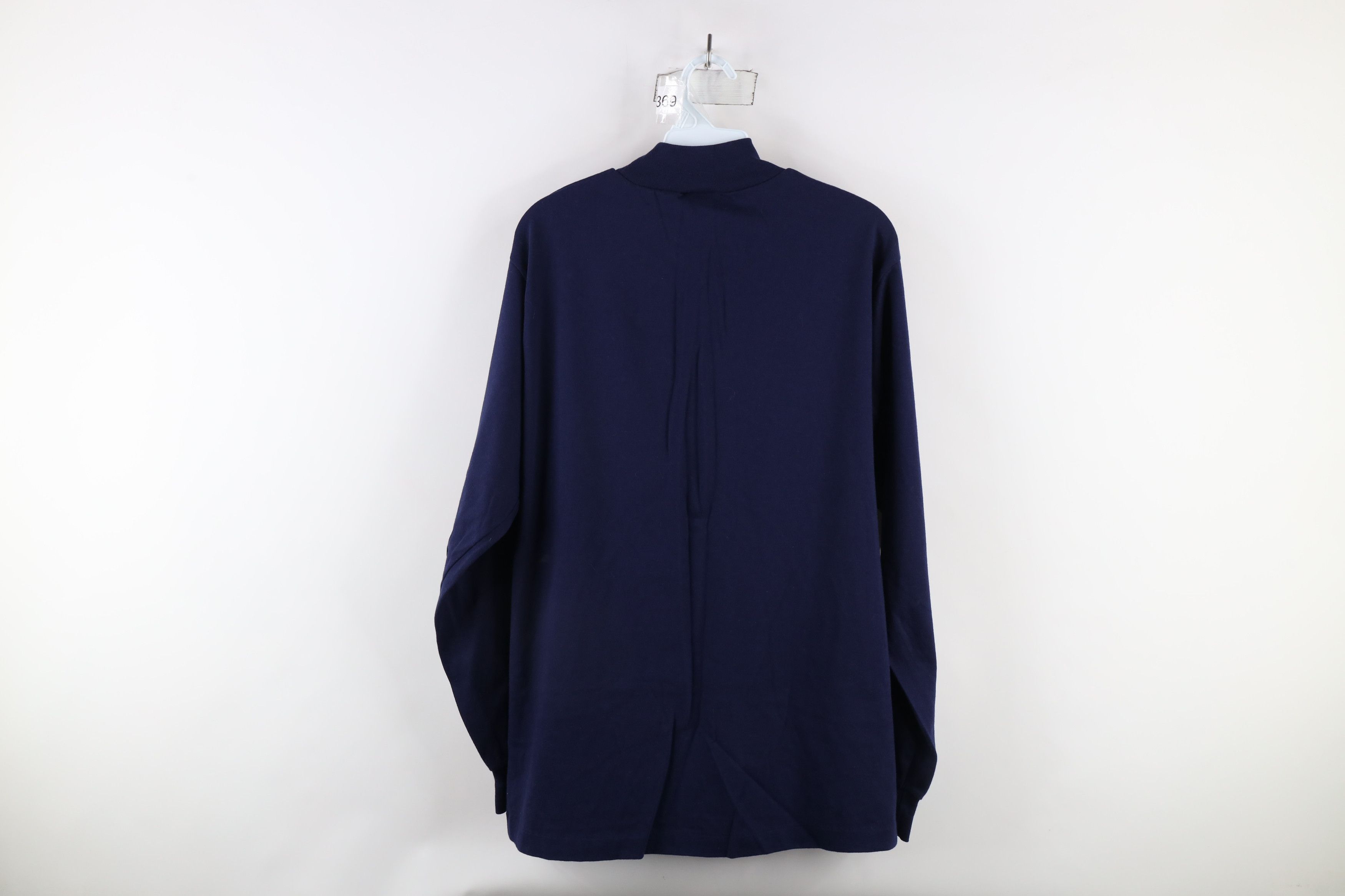Vintage Vintage 90s Streetwear Mock Neck Long Sleeve T-Shirt USA Size US L / EU 52-54 / 3 - 6 Thumbnail