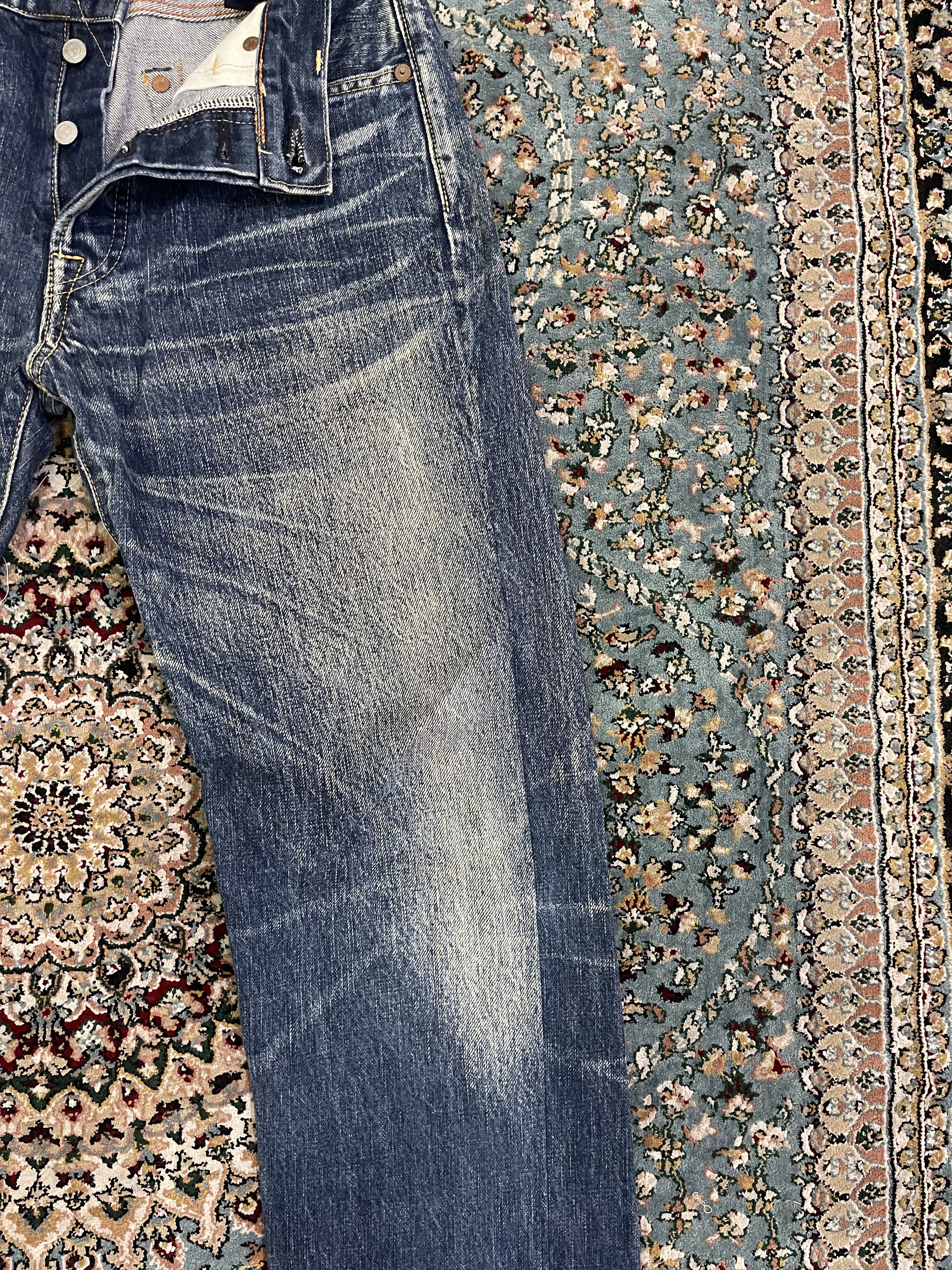 45rpm 45Rpm Japan Rustic Sulfur Faded Selvedge Jeans Denim Size US 32 / EU 48 - 5 Thumbnail