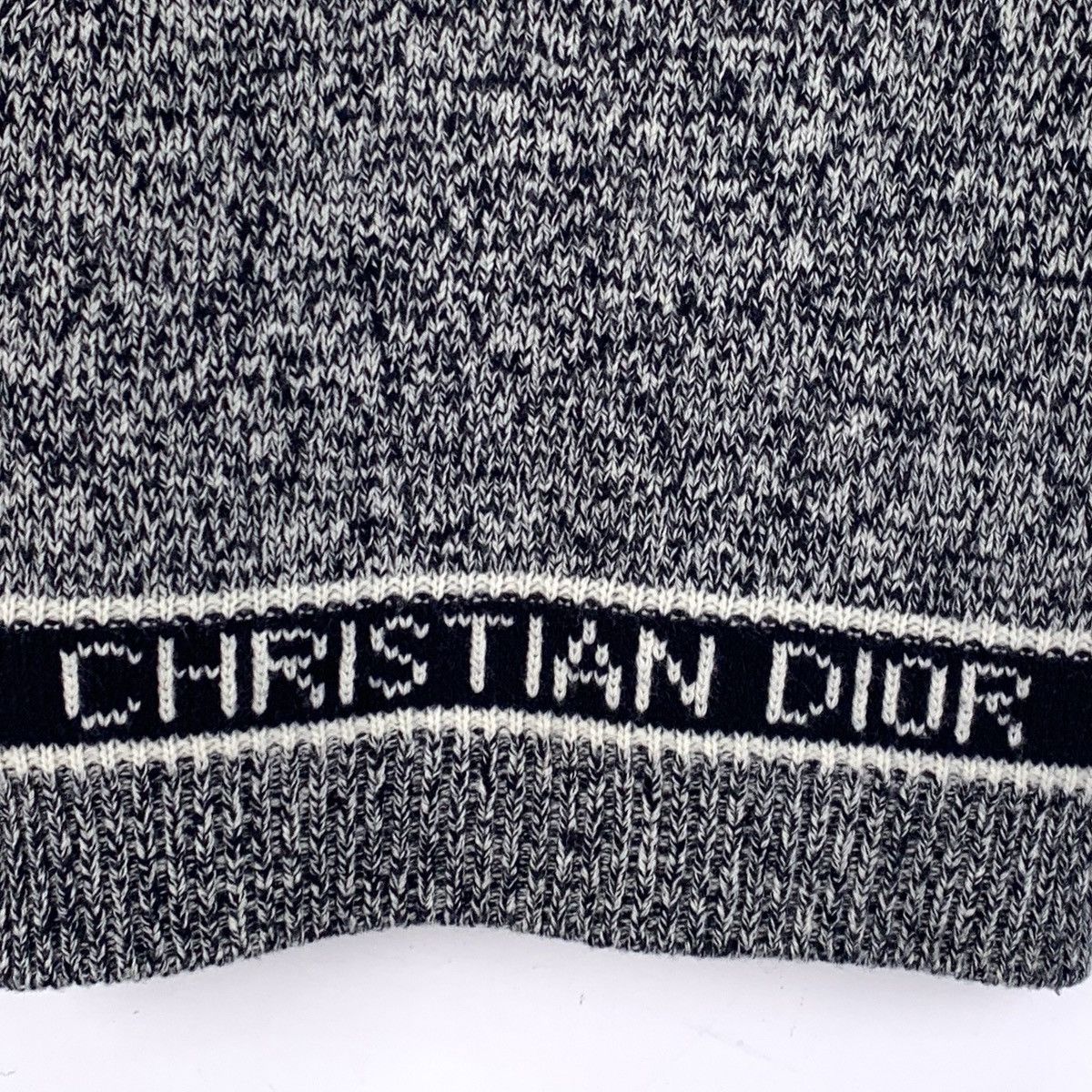 Dior Dior Letter Logo Wool V-neck Sleeveless Knit Waistcoat K26WX Size XXS / US 00 / IT 34 - 5 Thumbnail