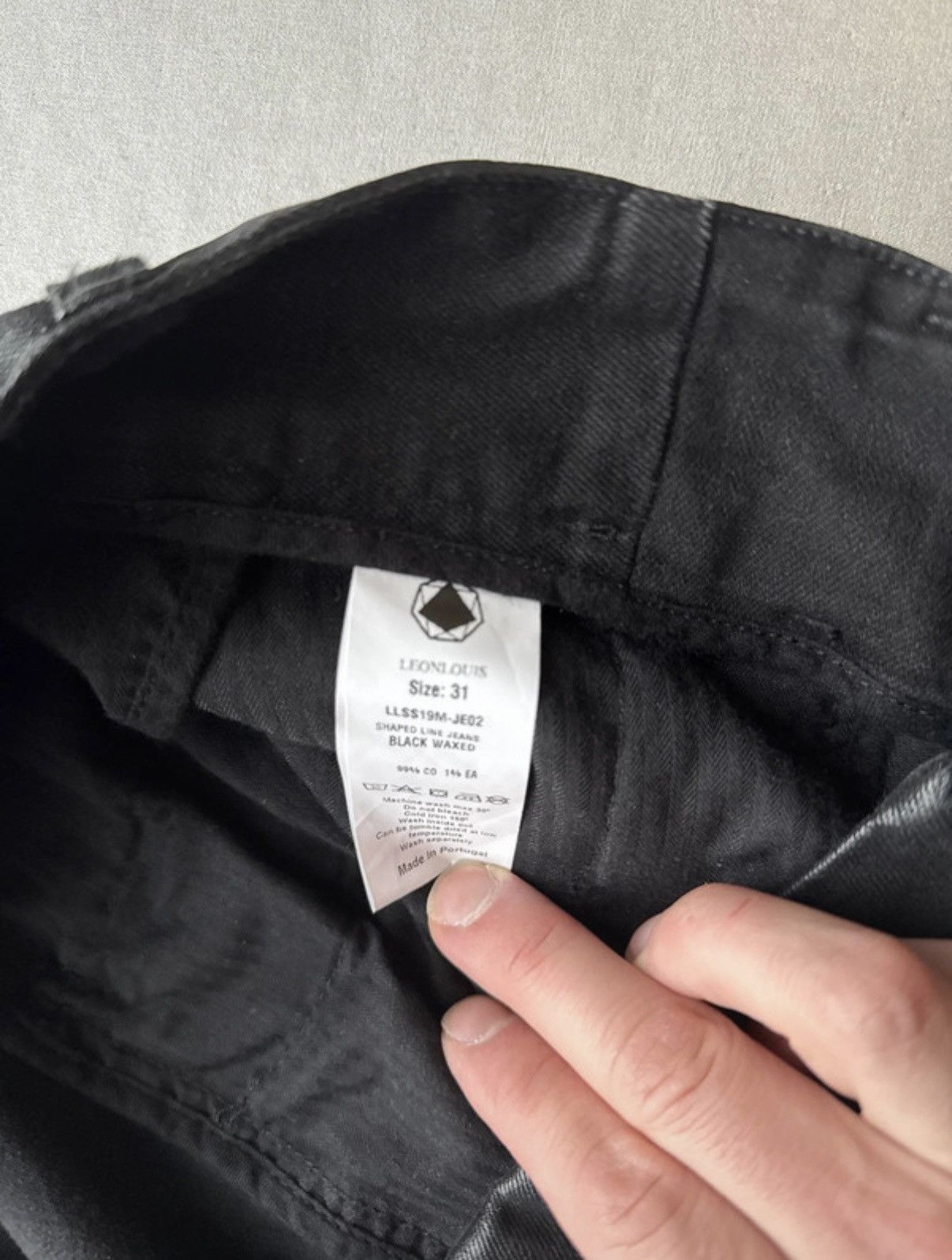 Leon Louis Waxed Pants Leon Louis Size US 31 - 4 Thumbnail