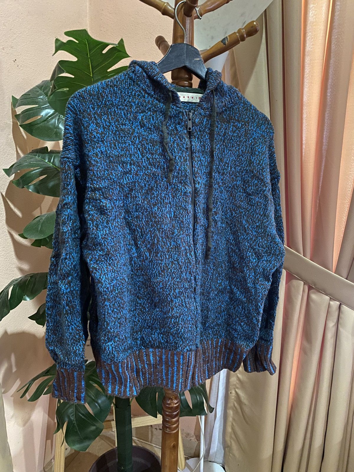Marni MARNI KNITTED HOODIE Size US S / EU 44-46 / 1 - 2 Thumbnail