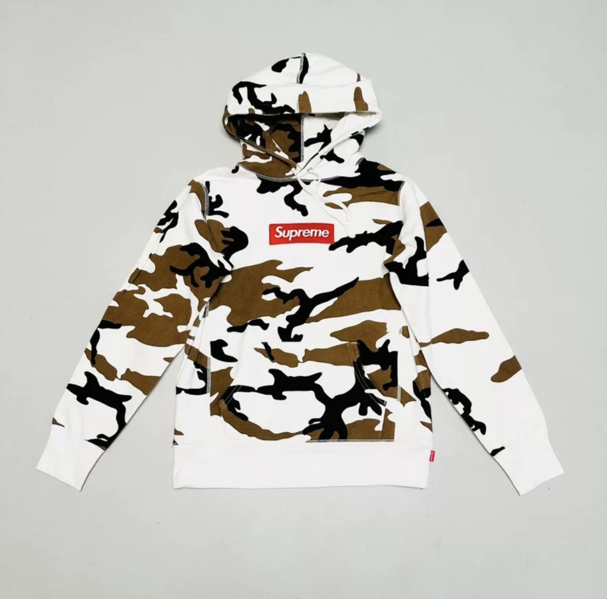 Supreme Supreme fw16 cow camo box logo hood hoodie sweatershirt Size US S / EU 44-46 / 1 - 1 Thumbnail