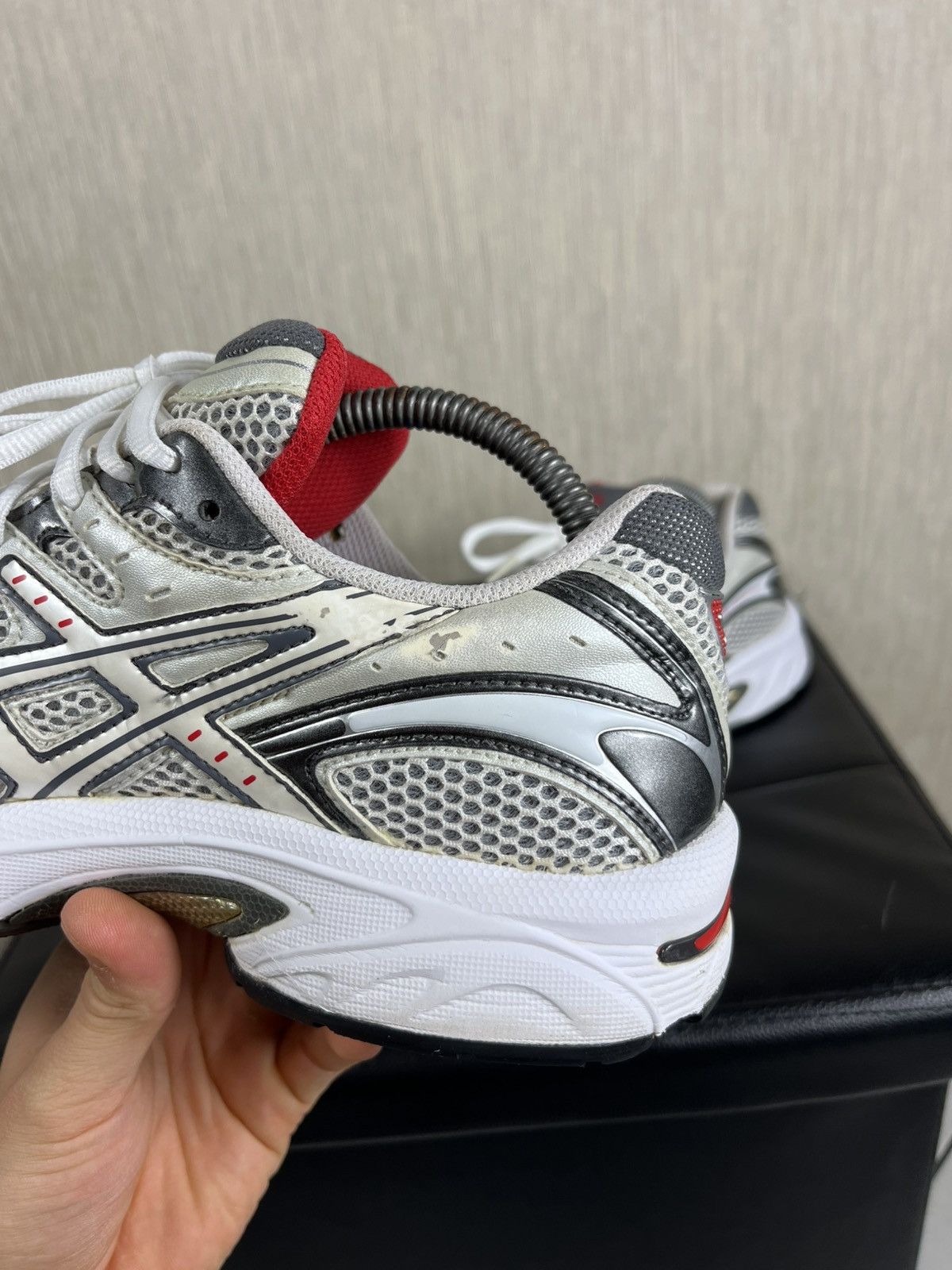 Asics Vintage Asics Gel-Equation 3 mesh silver sneakers y2k shoes Size US 8 / EU 41 - 8 Thumbnail