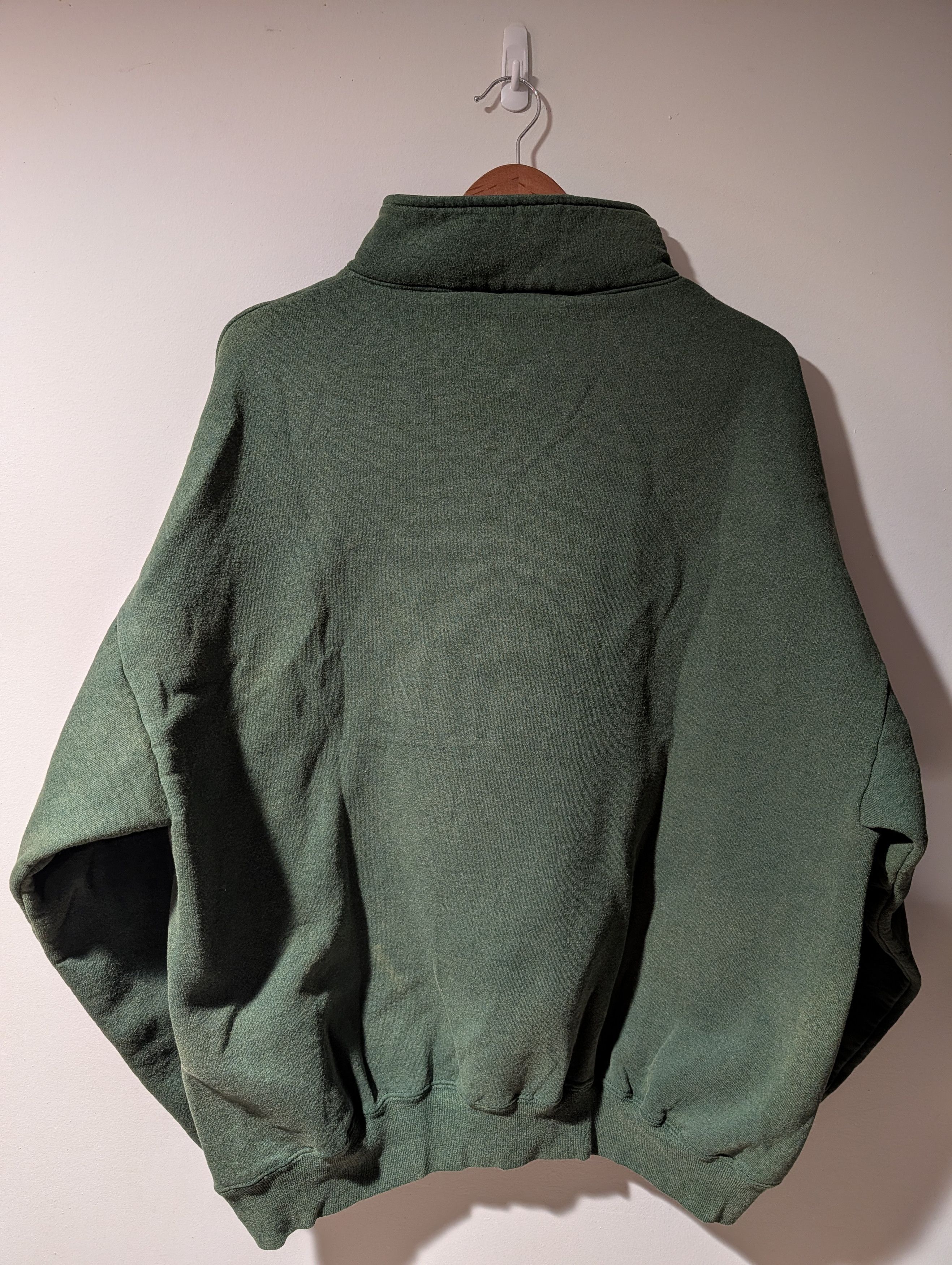 Arts & Science VTG Beagle Dog Puppy 1/4 Zip Sweatshirt Green Animal Size US XL / EU 56 / 4 - 7 Thumbnail
