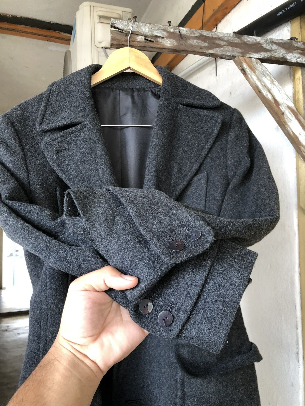 Jean Paul Gaultier Vintage Jean Gaultier Homme Single Breasted Wool Long Coat Size US M / EU 48-50 / 2 - 13 Thumbnail