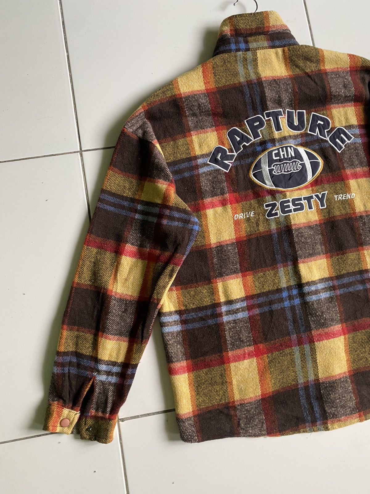 Flannel × Japanese Brand CHN baseball Zesty rapture Button Shirt Size US XL / EU 56 / 4 - 5 Thumbnail