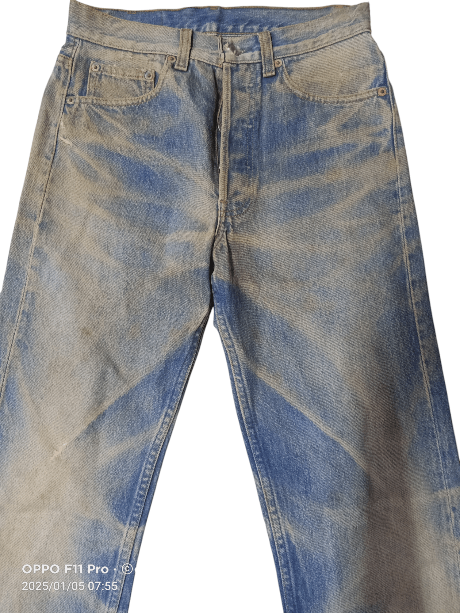 Levi's × Vintage Levis Vintage 501 80s Distressdenim Size US 29 - 4 Thumbnail