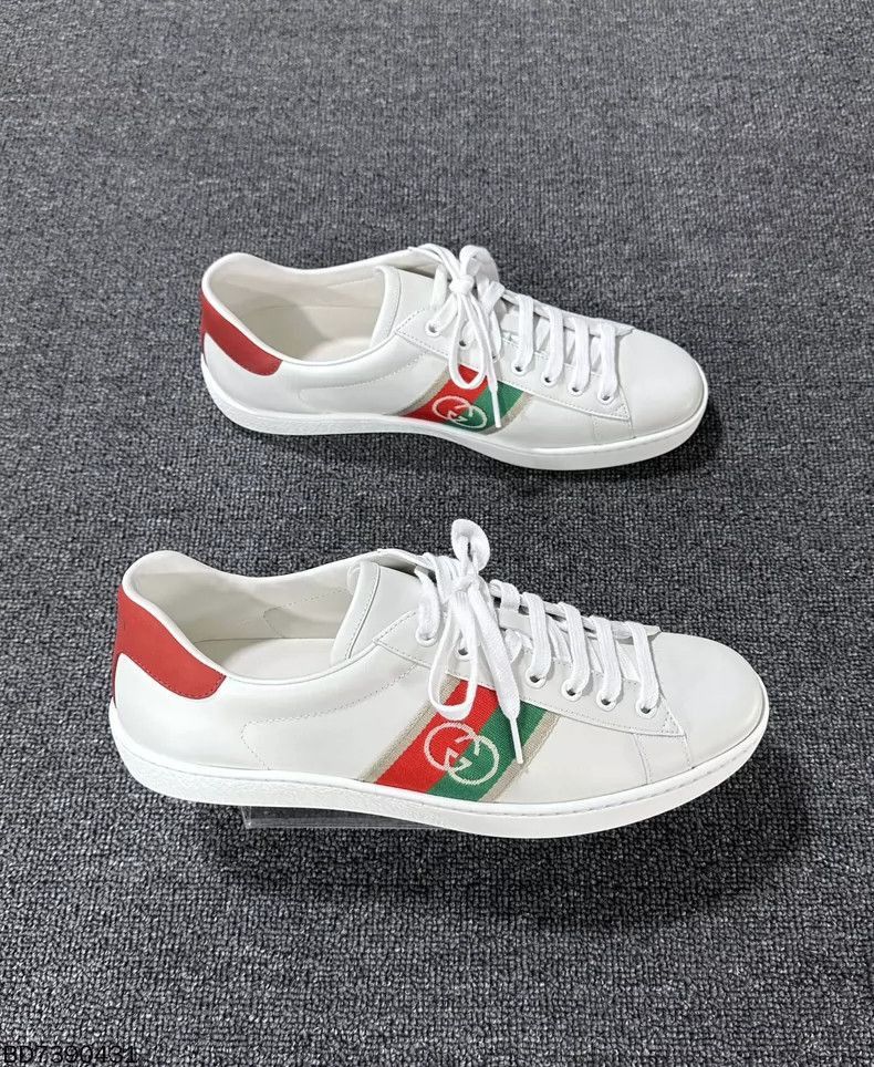 Gucci Double G Stripe White Sneakers by Gucci-2506 Size US 9 / EU 42 - 4 Thumbnail