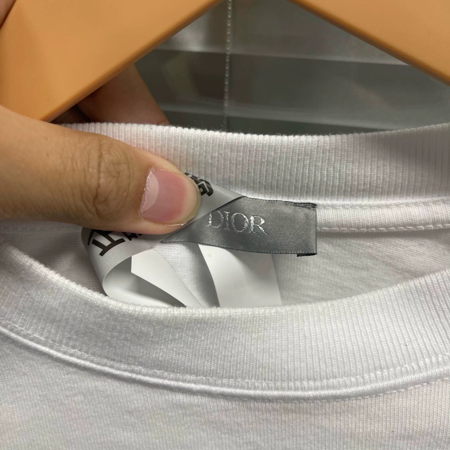 Dior Dior 25ss Light Blue Cat Embroidery Short Sleeve Tee xss Size XXS / US 00 / IT 34 - 3 Thumbnail