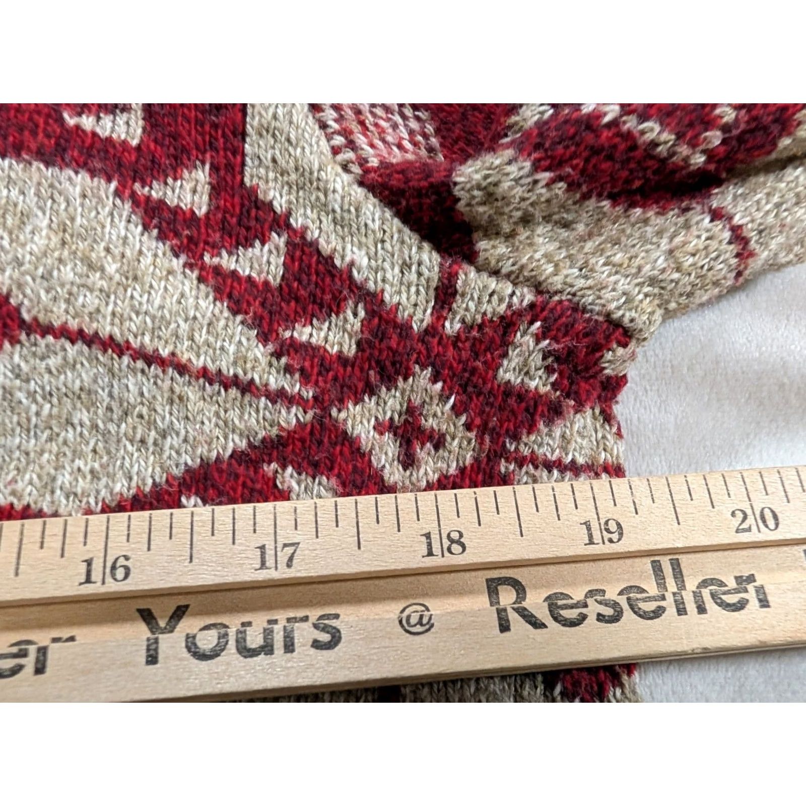 American Eagle Outfitters American Eagle Outfitters Sweater Aztec Fair Isle Red Men's S Pullover 1/4 Zip Knit Casual Vintage No Size US S / EU 44-46 / 1 - 6 Thumbnail
