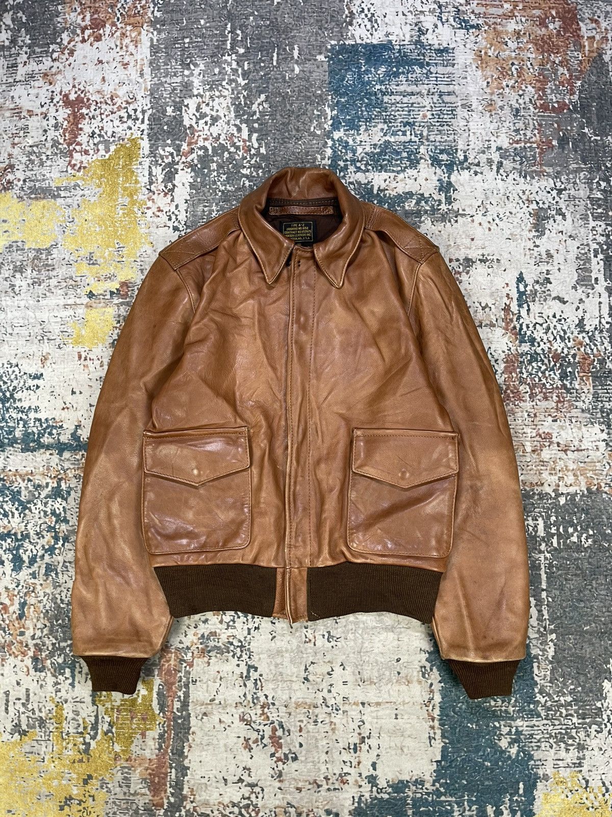 A-2 / flight jacket leather ジャケット・アウター VANSON