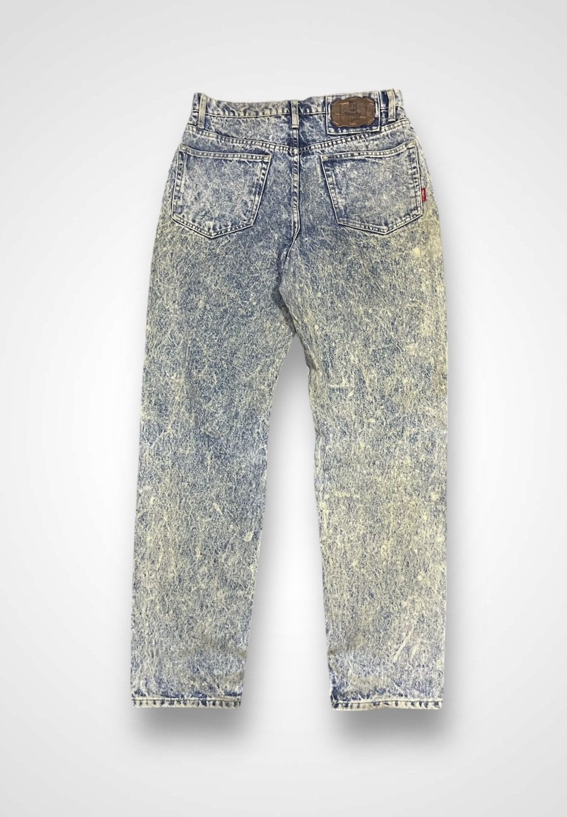 Japanese Brand × Jean Three Pal Acid Wash Jeans (14) Size US 32 / EU 48 - 2 Thumbnail