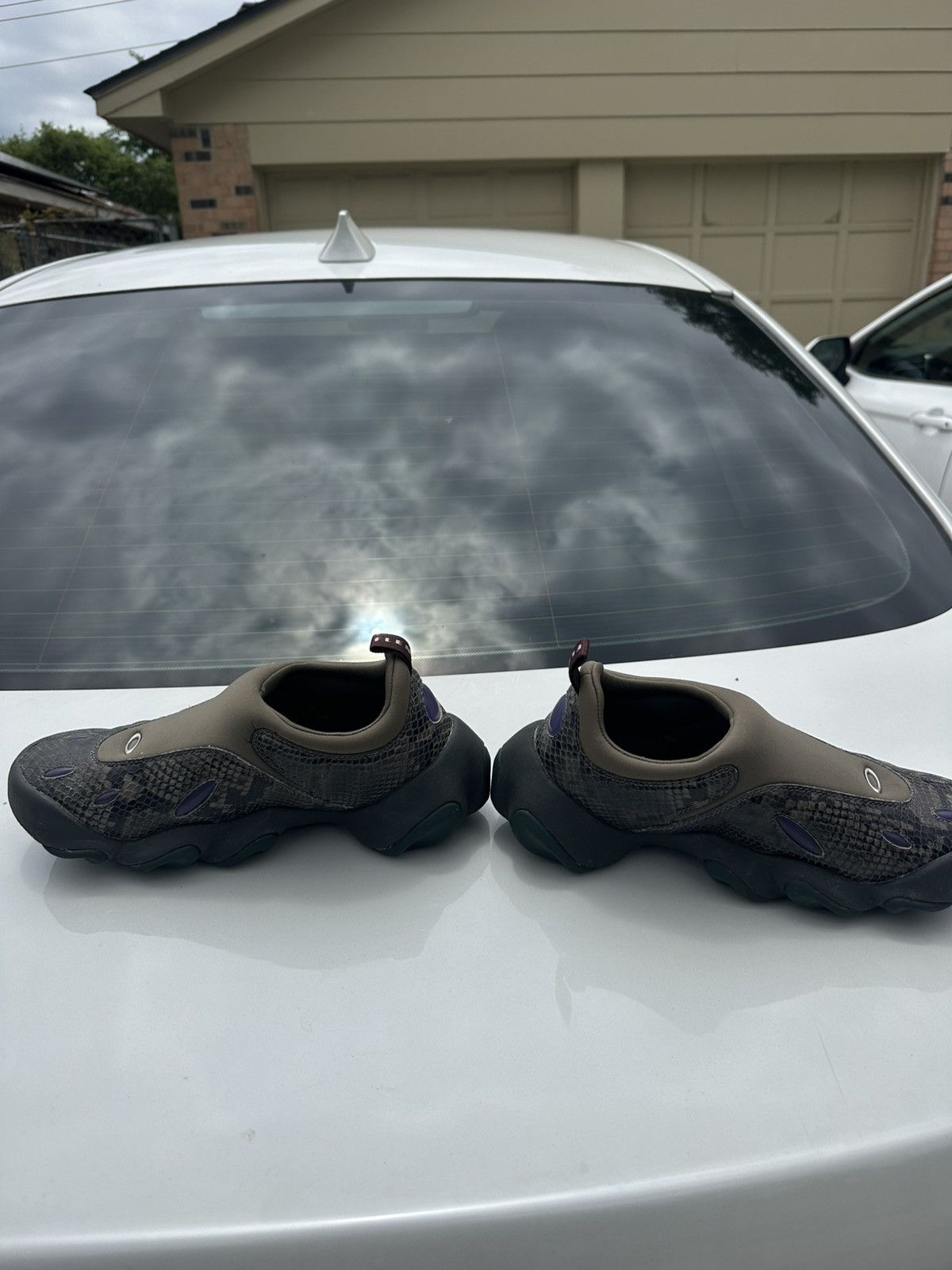 Brain Dead × Oakley Brain Dead Oakley Factory Team Flesh Slip On in Snakeskin Size US 8.5 / EU 41-42 - 4 Thumbnail