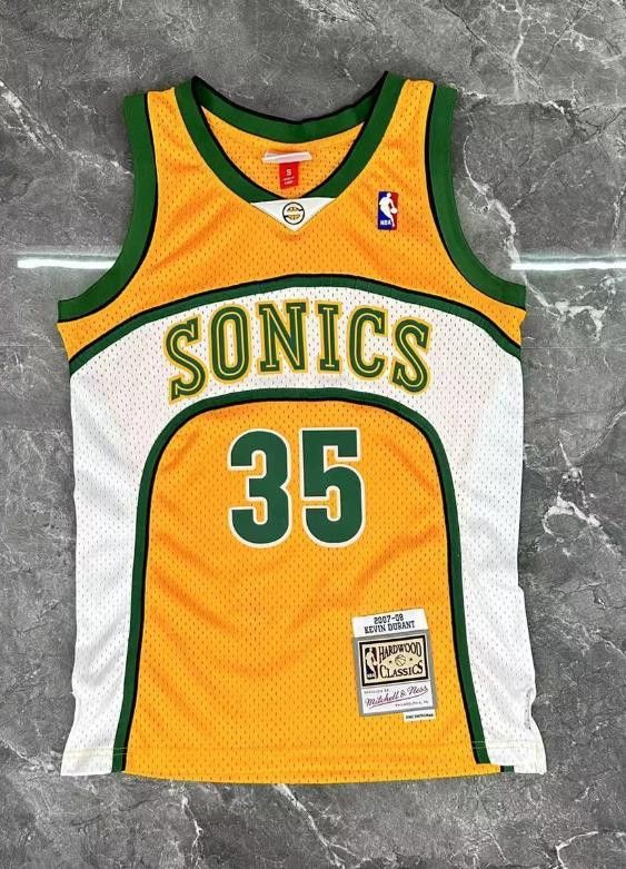 NBA 35 Kevin Durant Jersey Seattle SuperSonics Jersey Size US M / EU 48-50 / 2 - 1 Thumbnail