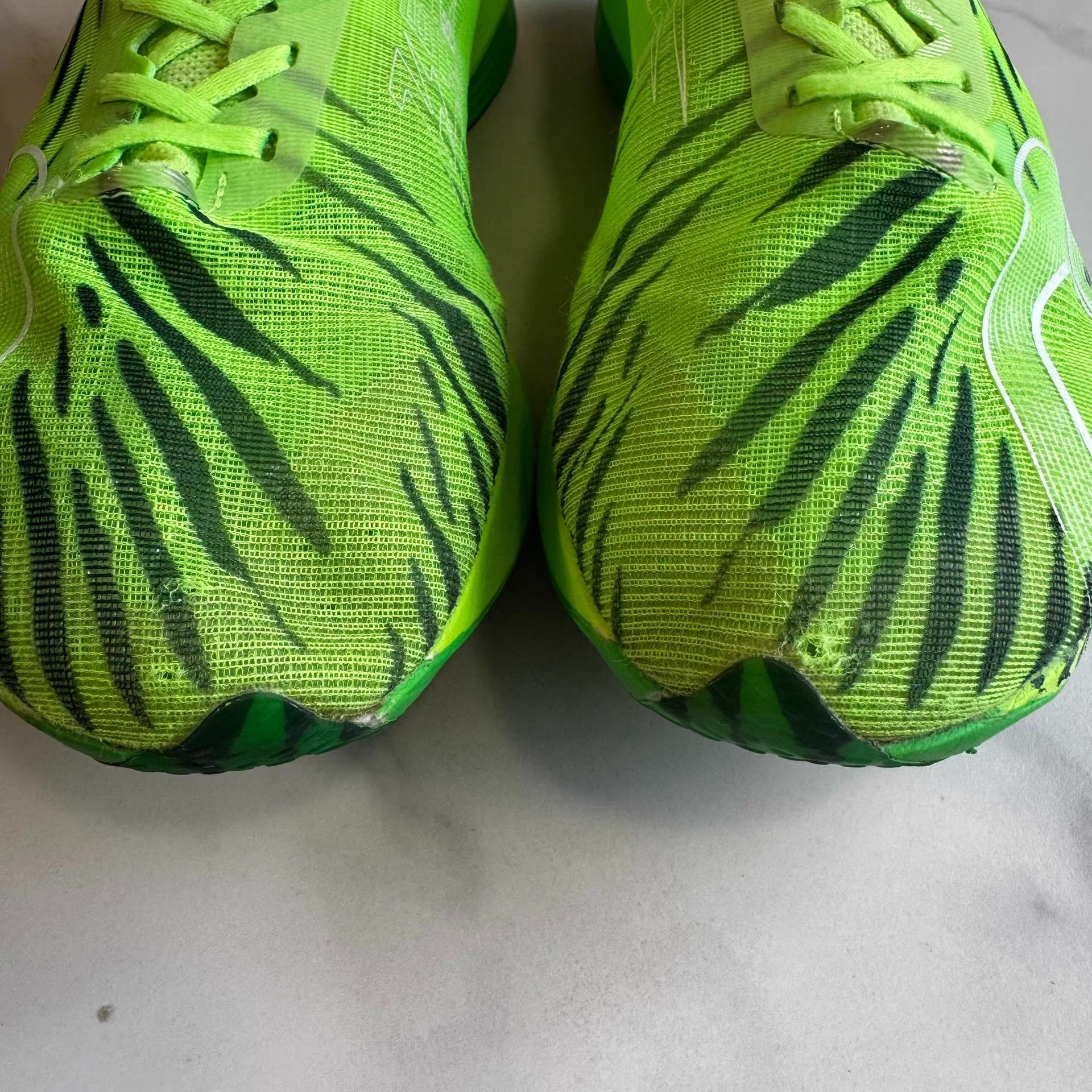 Nike Qiaodan Feiying PB 5.0, fluorescent green Q10 Size US 10.5 / EU 43-44 - 5 Thumbnail