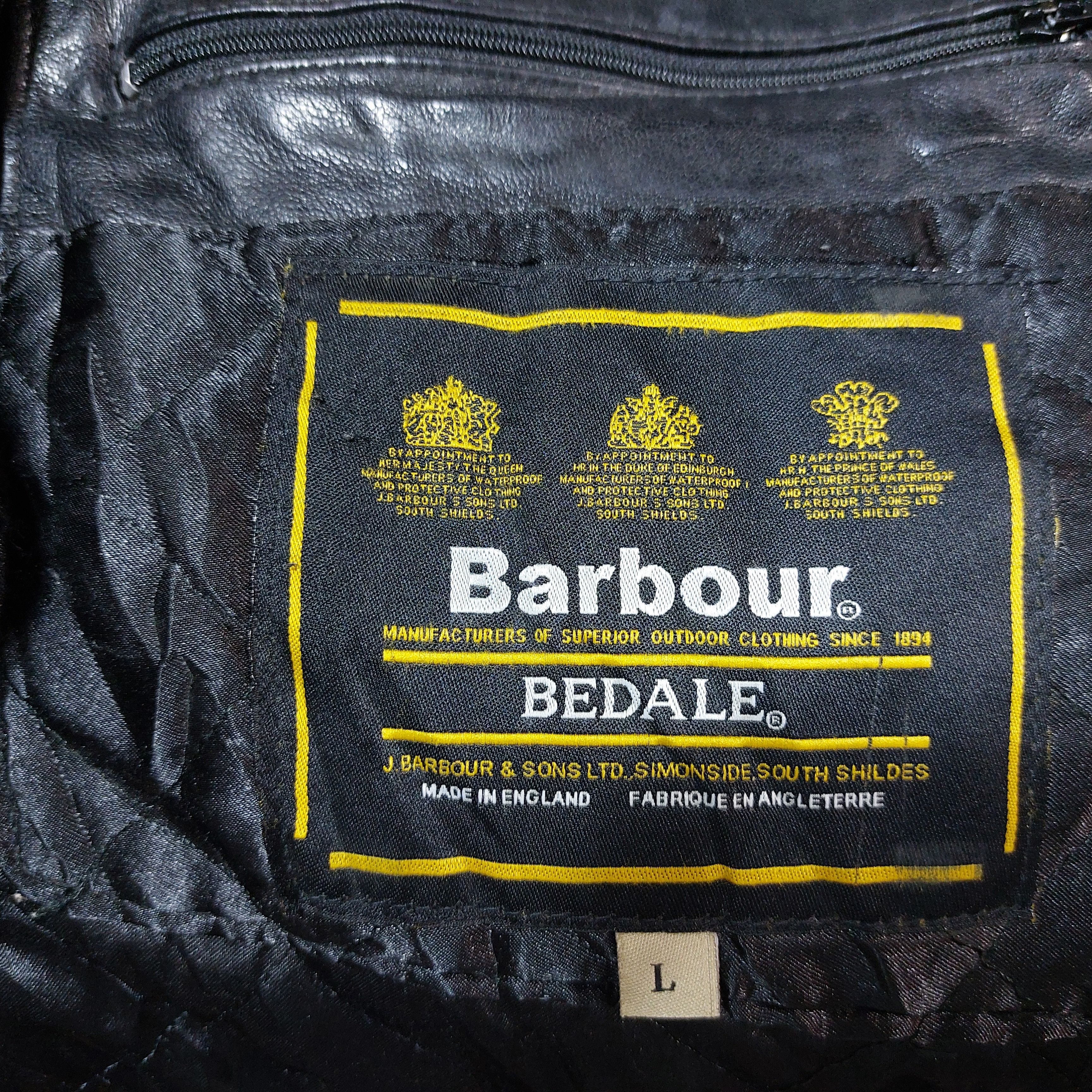 Barbour Barbour Leather jacket Size US L / EU 52-54 / 3 - 7 Thumbnail