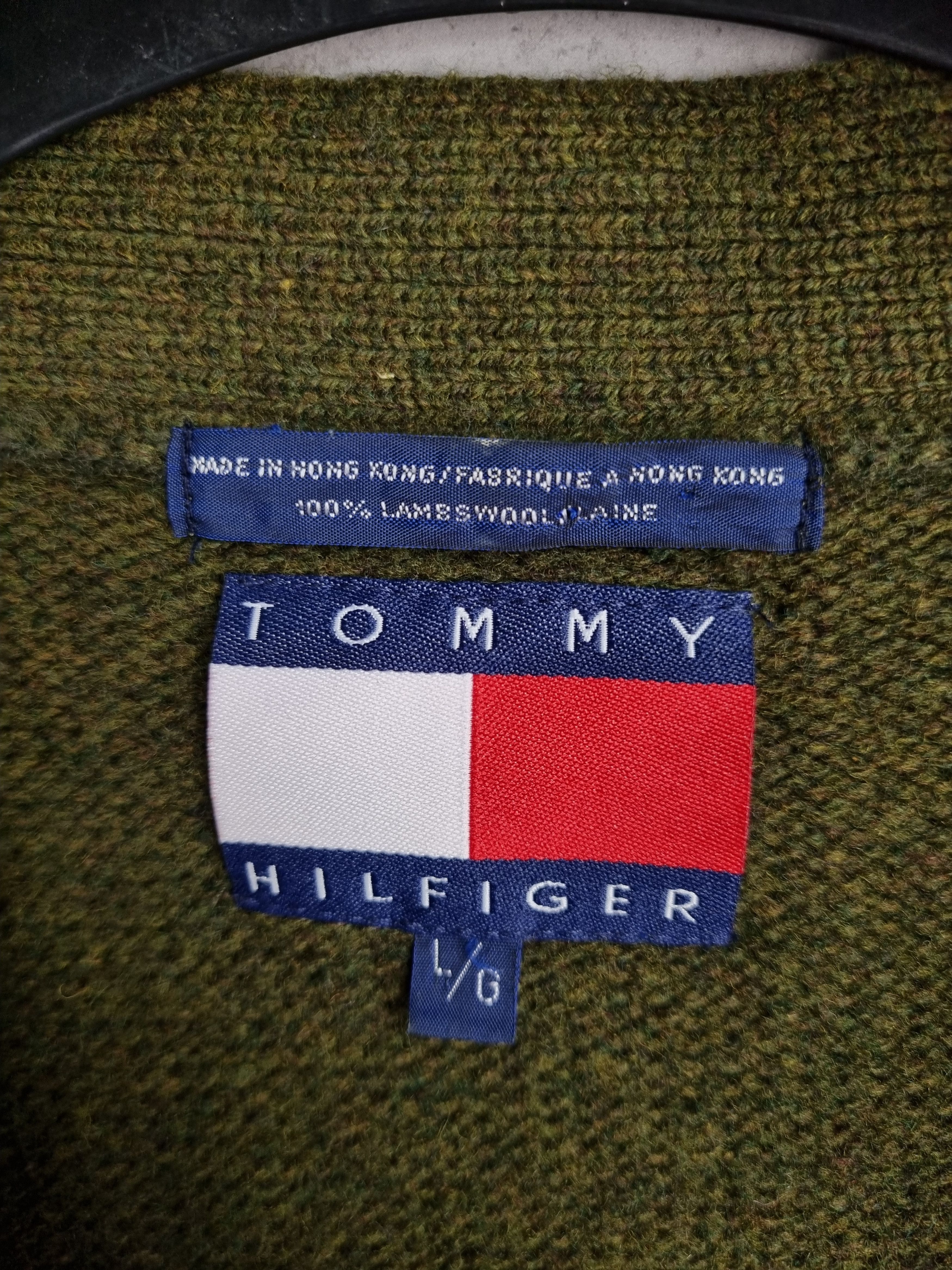 Tommy Hilfiger 90s Tommy Hilfiger Koret Knit Native Wool Navajo Cardigan Size US L / EU 52-54 / 3 - 9 Thumbnail