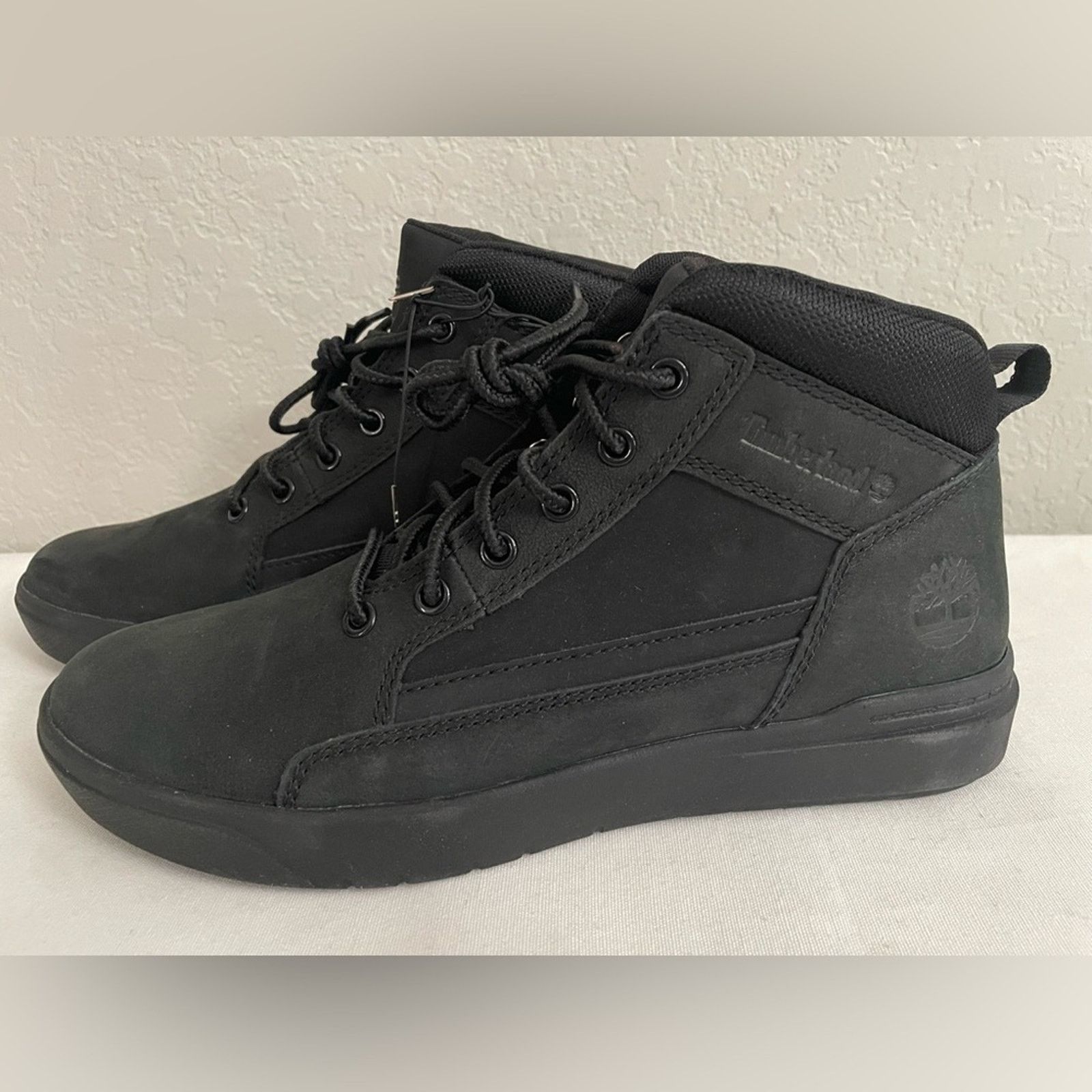 Timberland Timberland Allston Mid Lace-up Sneakers Black Nubuck Men 8 Size US 8 / EU 41 - 4 Thumbnail