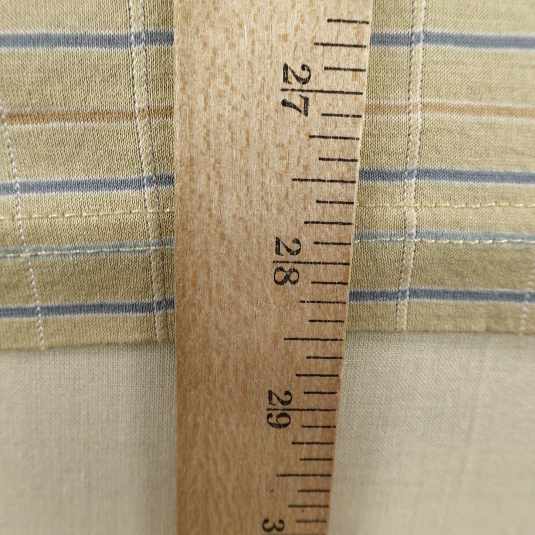 BUGATCHI Vintage Bugatchi Uomo Polo Shirt Mens Large Tan Plaid Performance Golf Cotton Size US L / EU 52-54 / 3 - 7 Thumbnail
