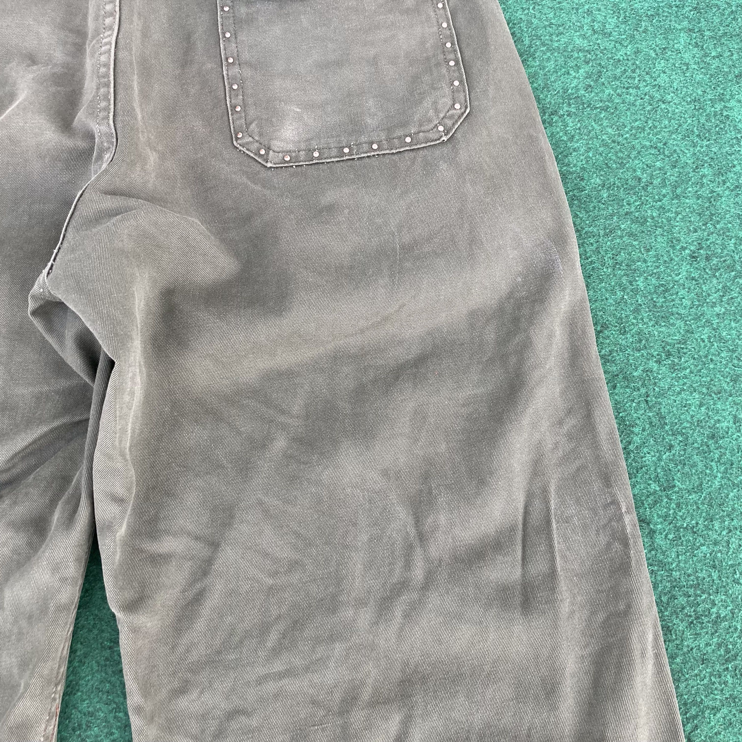 Vintage Vtg Begetex 1986 Belgian Military Zipper Opti Army Pant Size US 29 - 13 Thumbnail