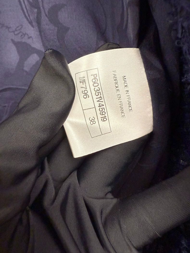Chanel Chanel Navy blue coat Size XS / US 0-2 / IT 36-38 - 3 Thumbnail