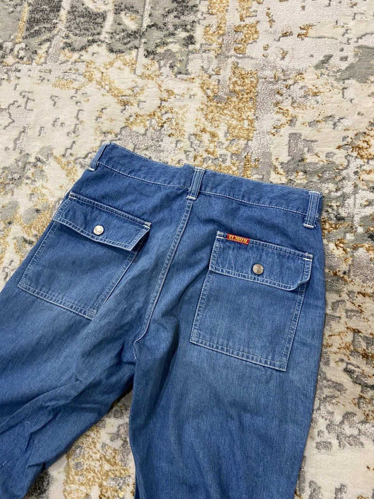 Japanese Brand ELJOHN BUSH STYLE WORK PANTS Size 29" - 10 Thumbnail