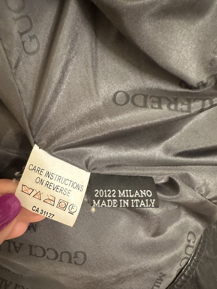 Gucci Gucci Vintage Leather Jacket Size S / US 4 / IT 40 - 7 Thumbnail