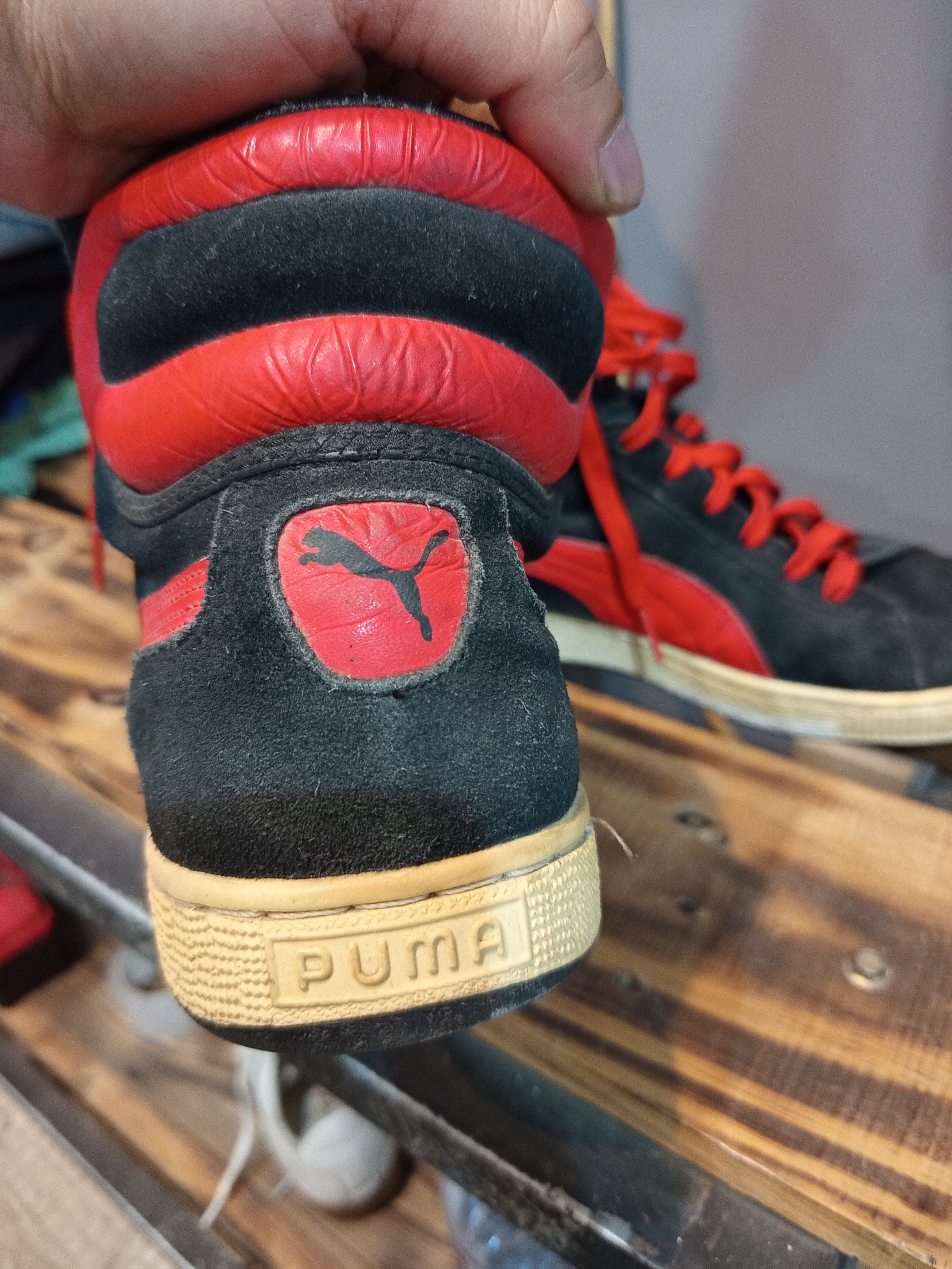 Puma Y2K Puma First Round EX Suede High Top Sneakers Size US 9 / EU 42 - 6 Thumbnail