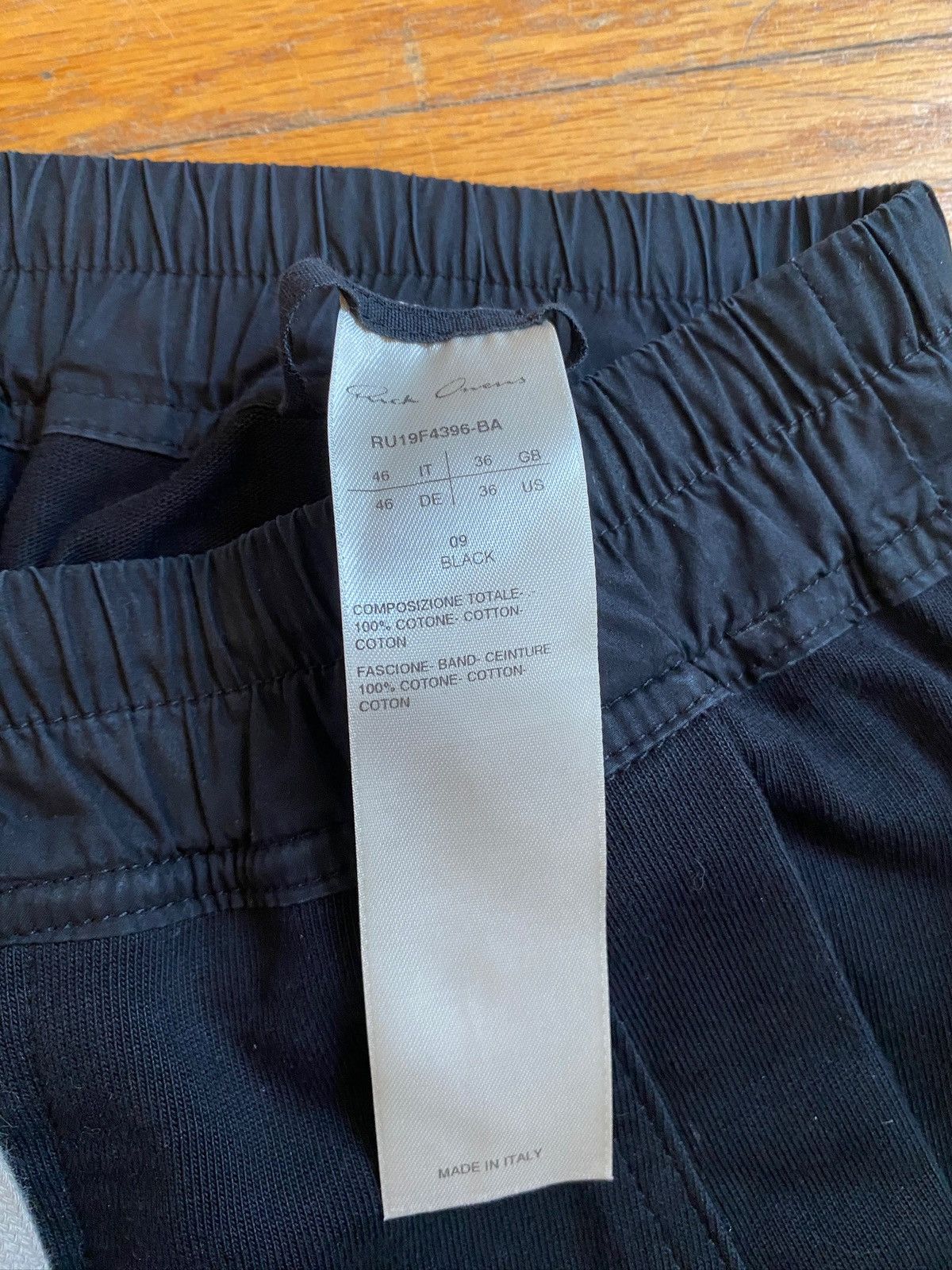 Rick Owens Rick Owens Larry FW19 Cargo Jogger Size US 29 - 7 Thumbnail
