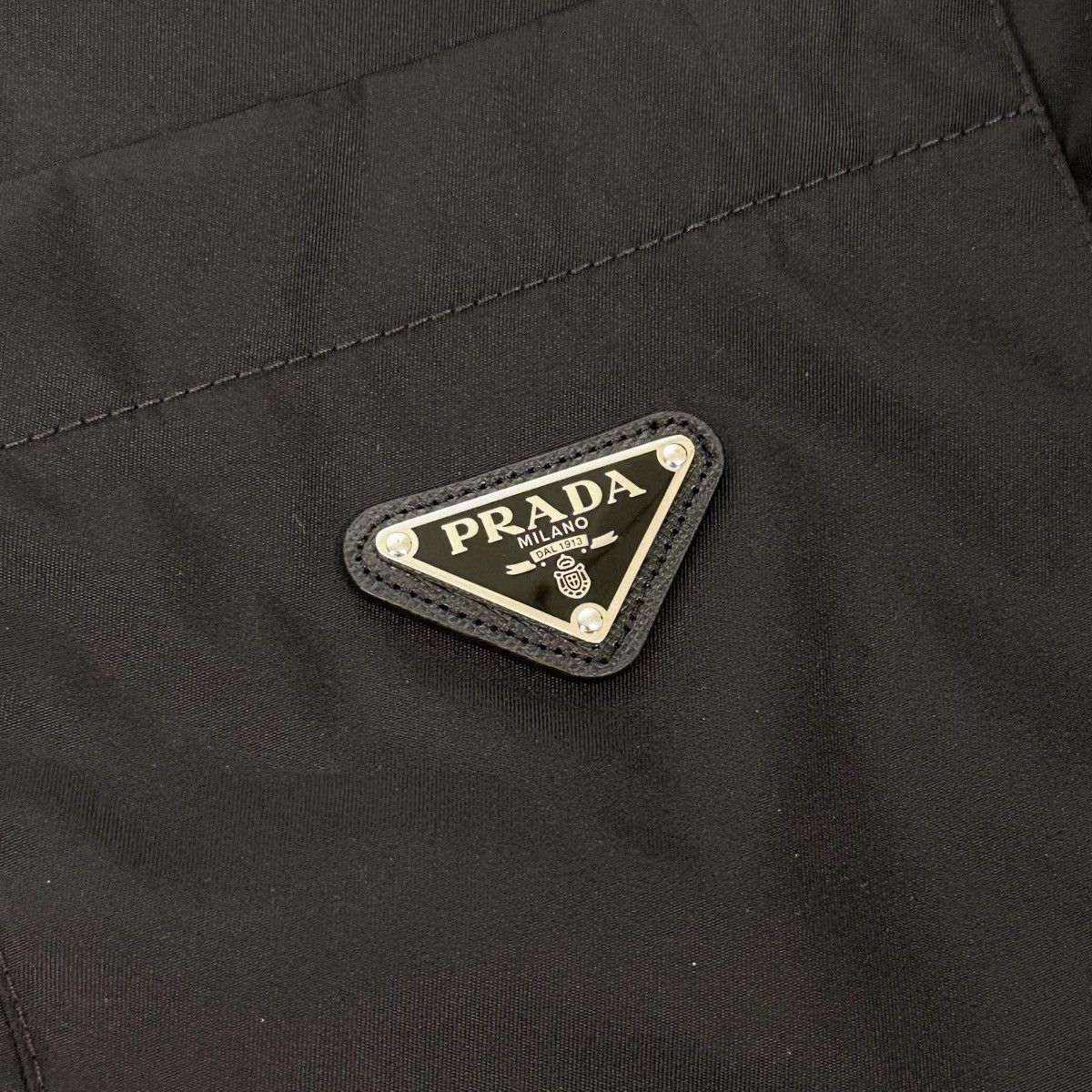 Prada Prada Re-nylon Shirt- Black Size US XL / EU 56 / 4 - 3 Thumbnail