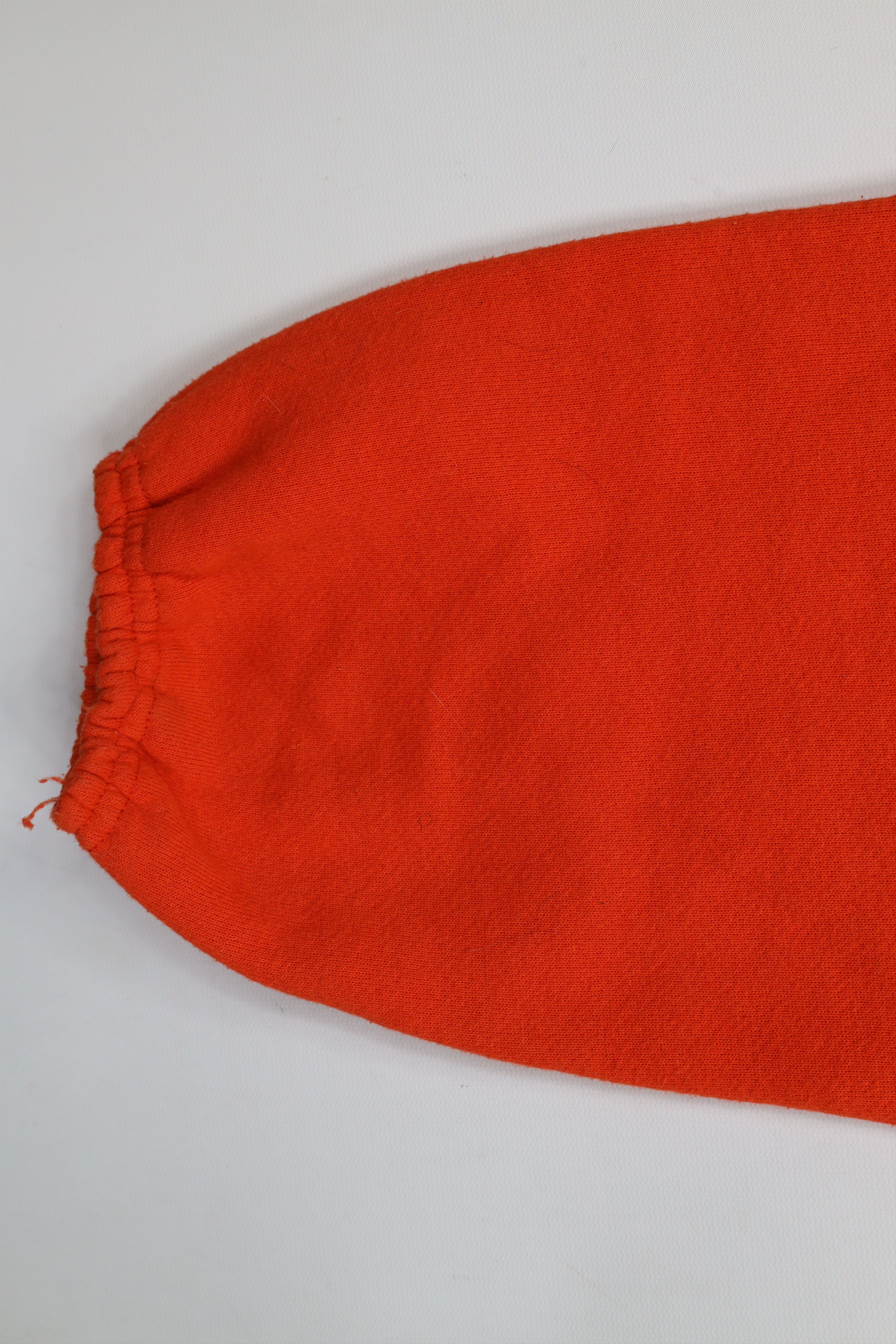 Vintage Vintage 90s Streetwear Heavy Sweatpants Joggers Orange USA Size US 38 / EU 54 - 14 Thumbnail
