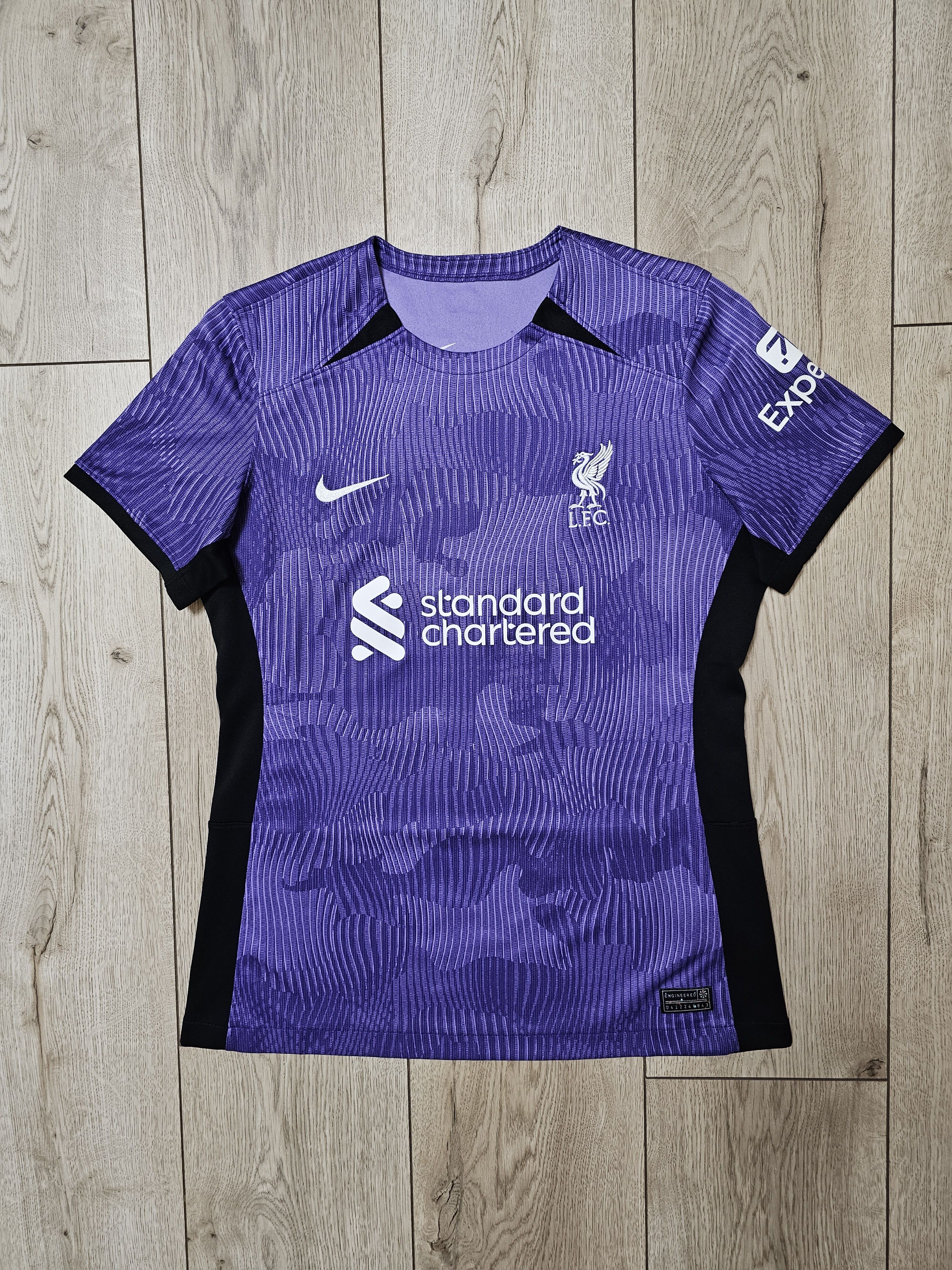 Nike LIVERPOOL 2023 2024 THIRD WOMEN FOOTBALL SHIRT SOCCER JERSEY Size M / US 6-8 / IT 42-44 - 1 Thumbnail