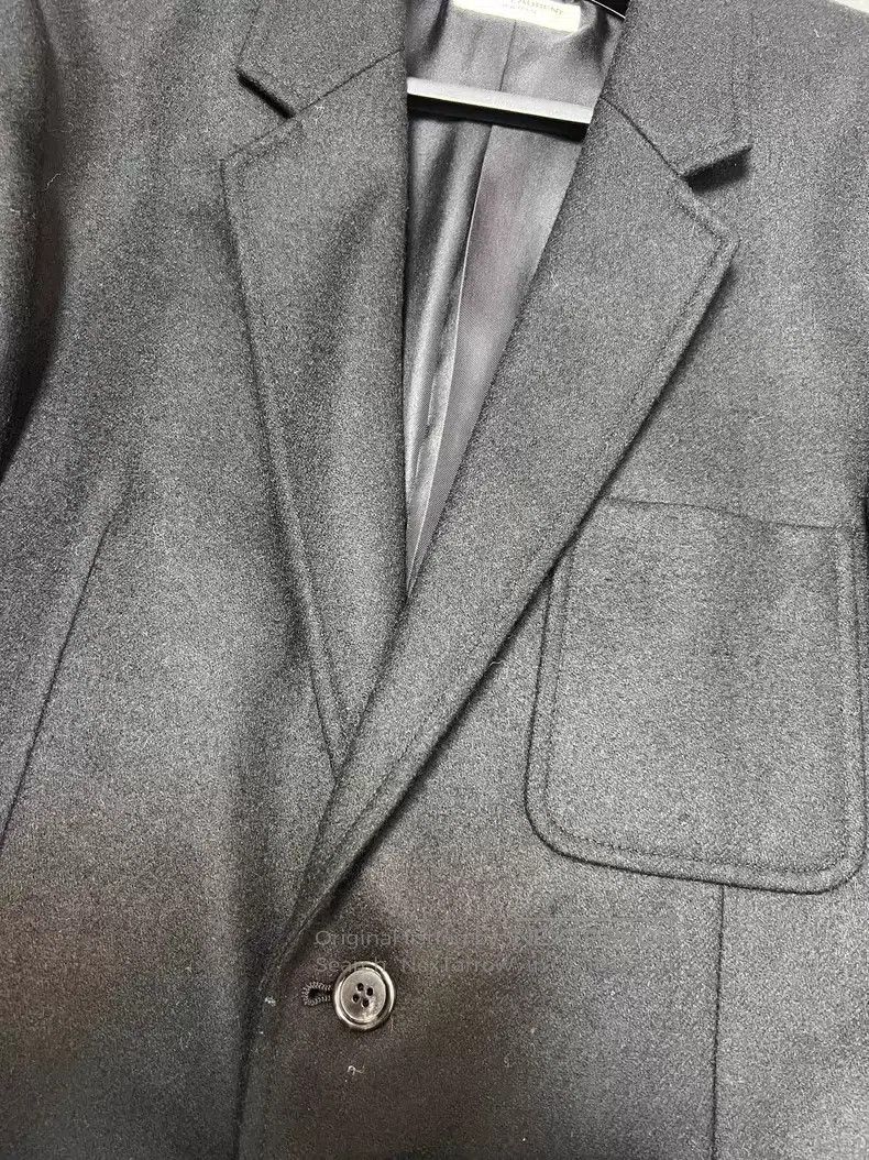 Saint Laurent Paris Saint Laurent Paris Three Pocket Fuzzy Wool Casual Blazer Size US M / EU 48-50 / 2 - 5 Thumbnail