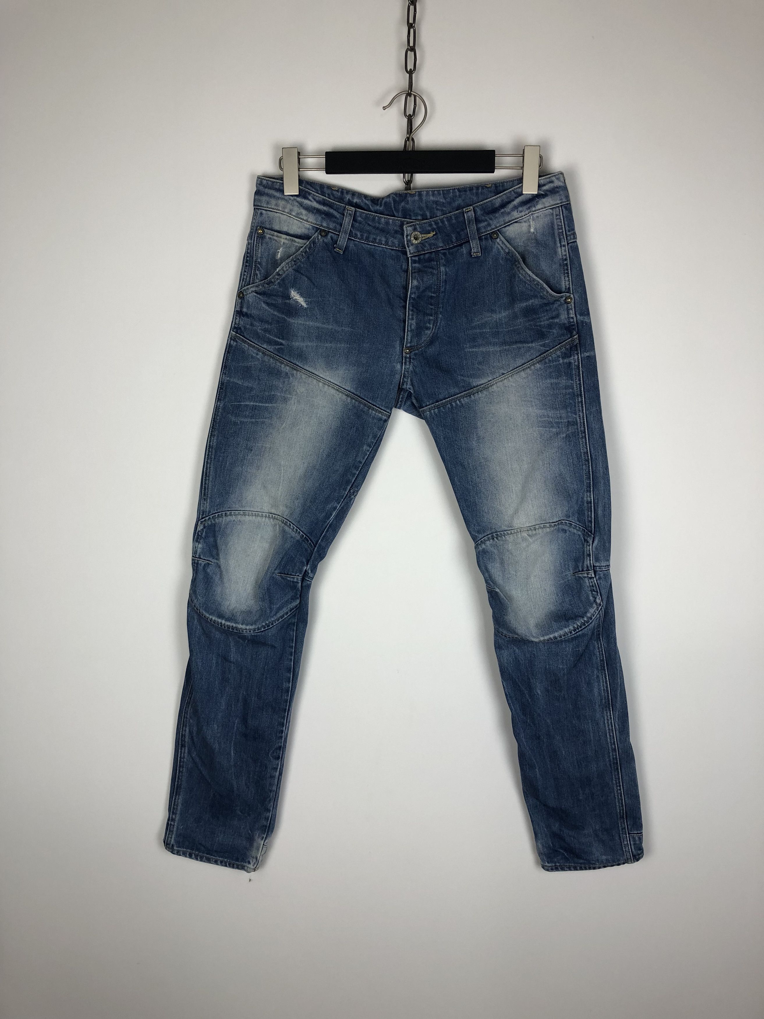 G-Star G-Star Raw Denim Jeans Low Tapered 5620 3D Pants 32x32 Size US 32 / EU 48 - 1 Thumbnail