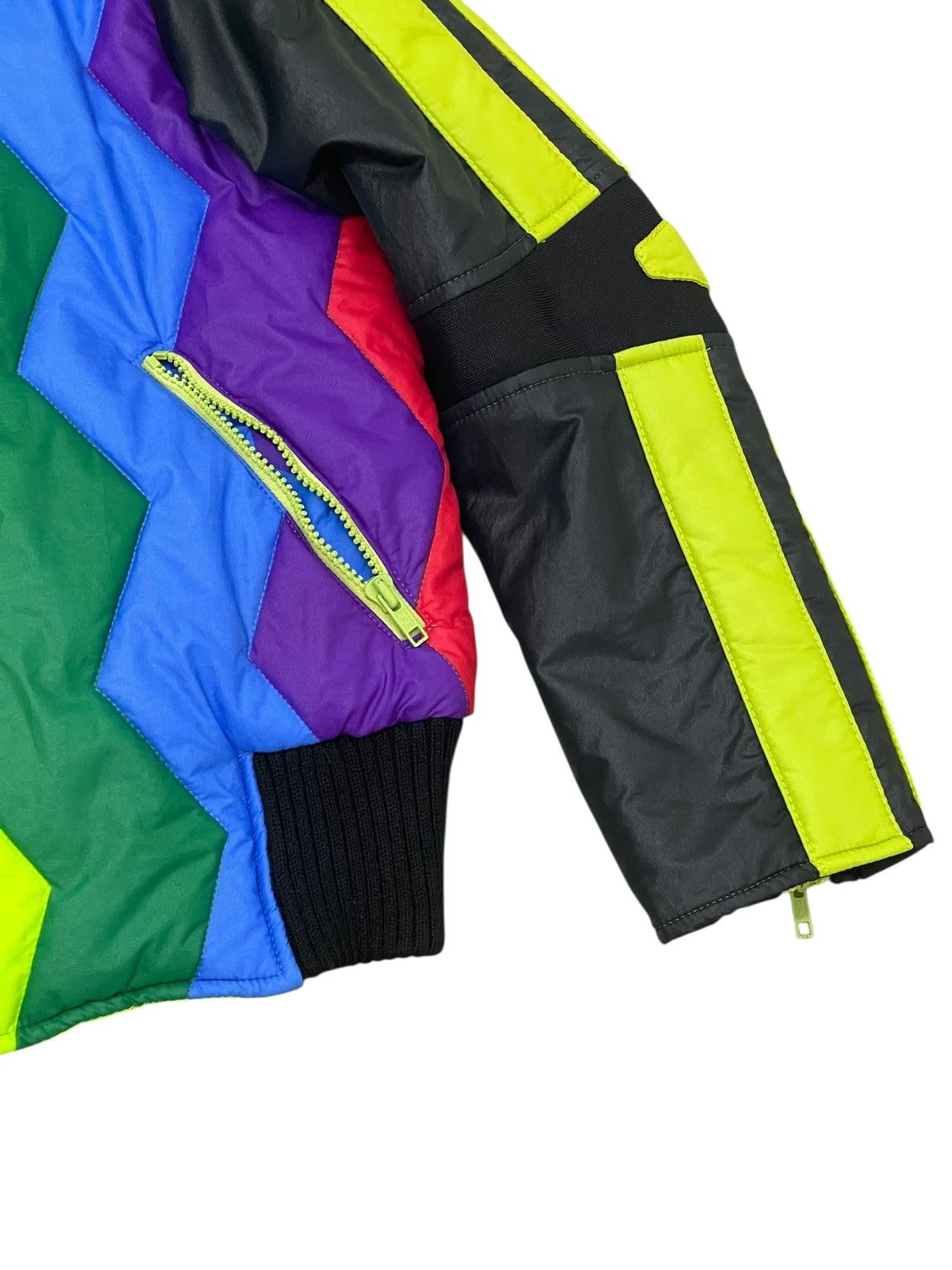 Descente Vtg 80/90s Descente Colour Block Ski Padded Jacket 7🟩1 Size US M / EU 48-50 / 2 - 4 Thumbnail