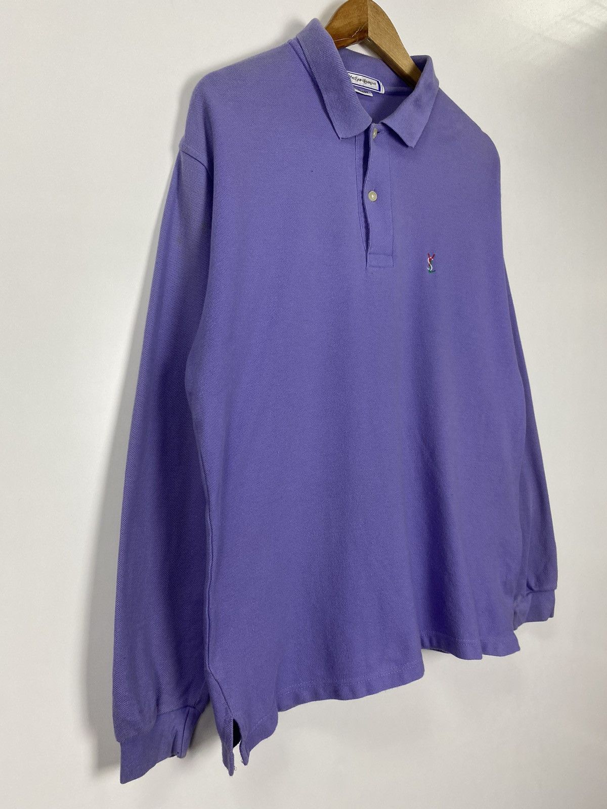 Yves Saint Laurent Vintage 90s Yves Saint Laurent polo Size US L / EU 52-54 / 3 - 5 Thumbnail