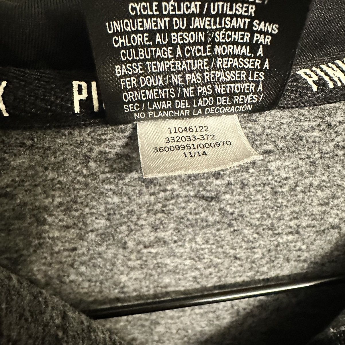 Victoria's Secret Gray Victoria’s Secret Pink Quarter Zip Jacket Size S / US 4 / IT 40 - 4 Thumbnail