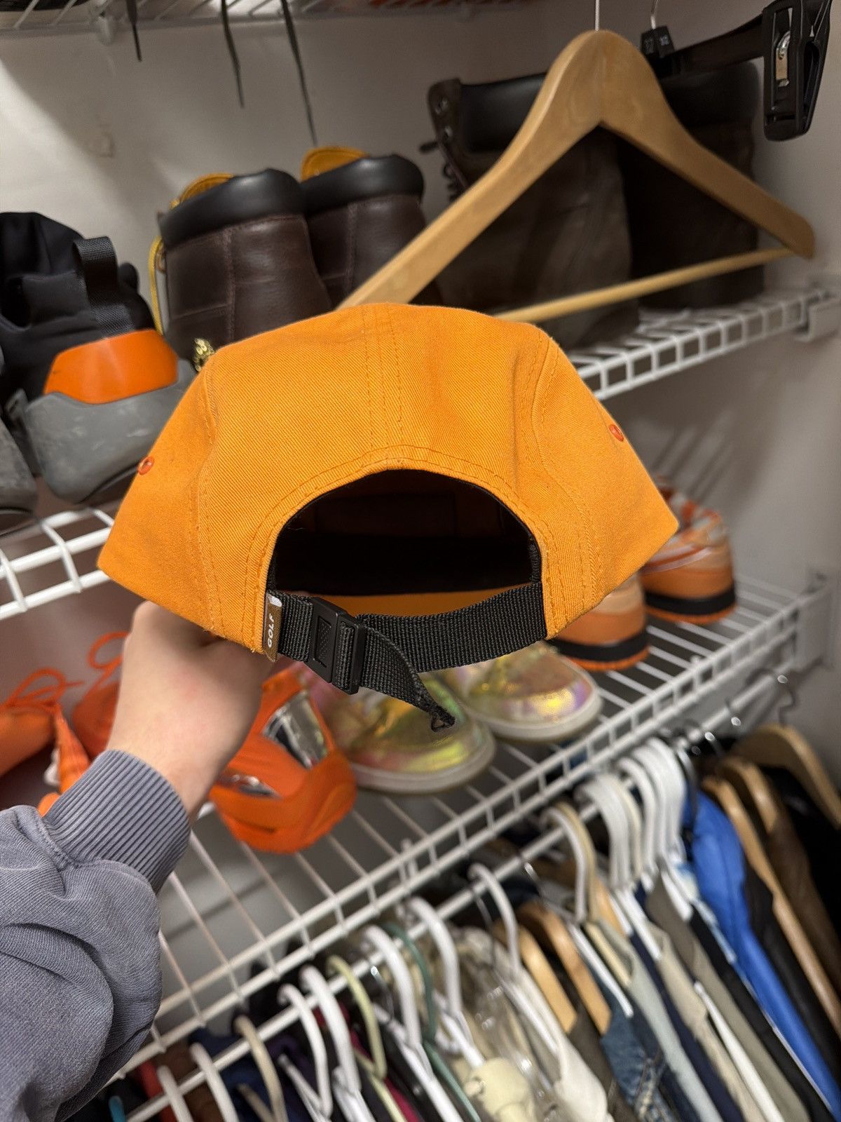 Golf Wang Golf Wang Logo Camp Hat Orange Size ONE SIZE - 5 Thumbnail
