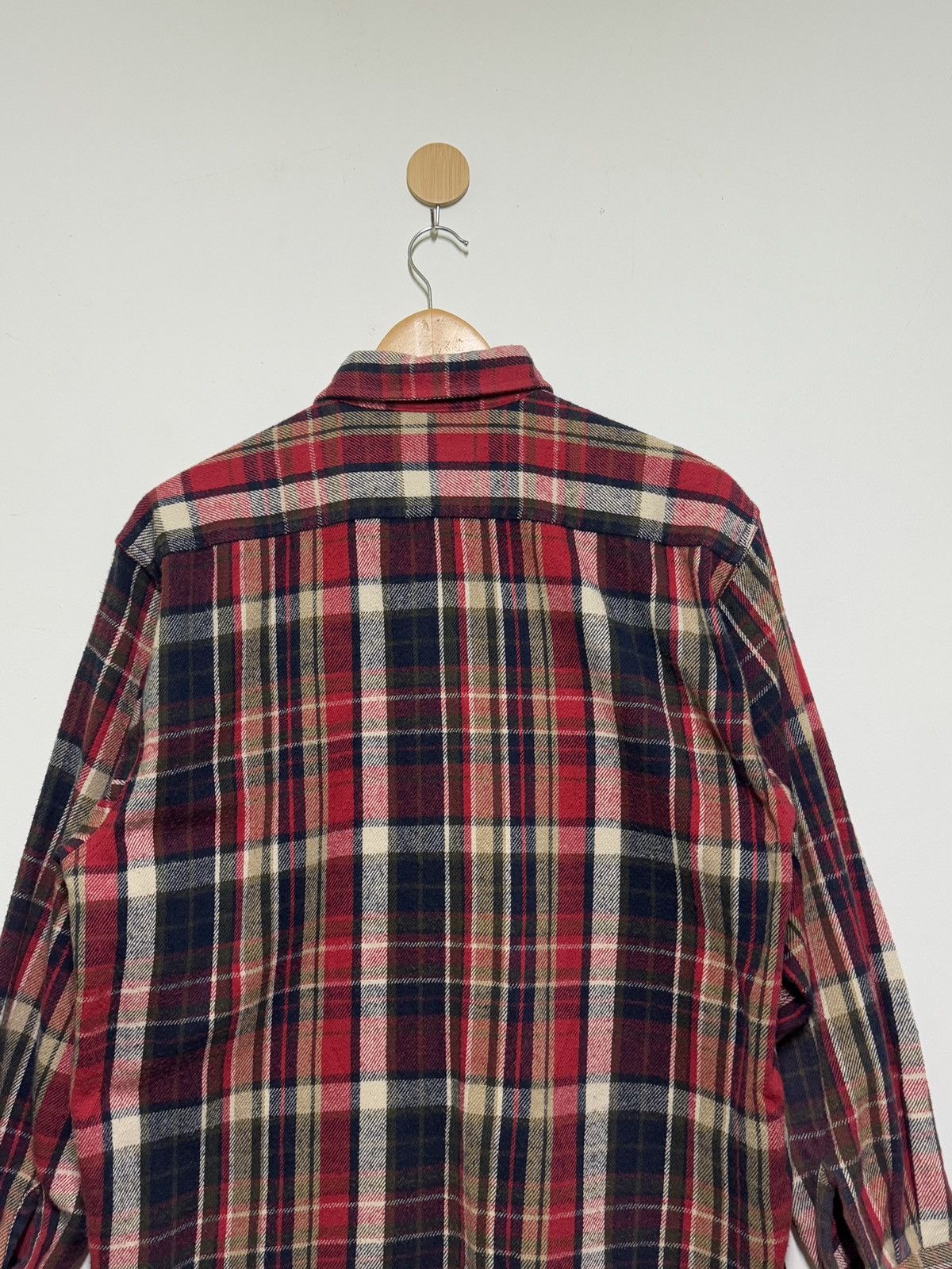 Wrangler Vintage Flannel WRANGLER TRAIL Plaid Tartan 2 Pocket Size US L / EU 52-54 / 3 - 10 Thumbnail