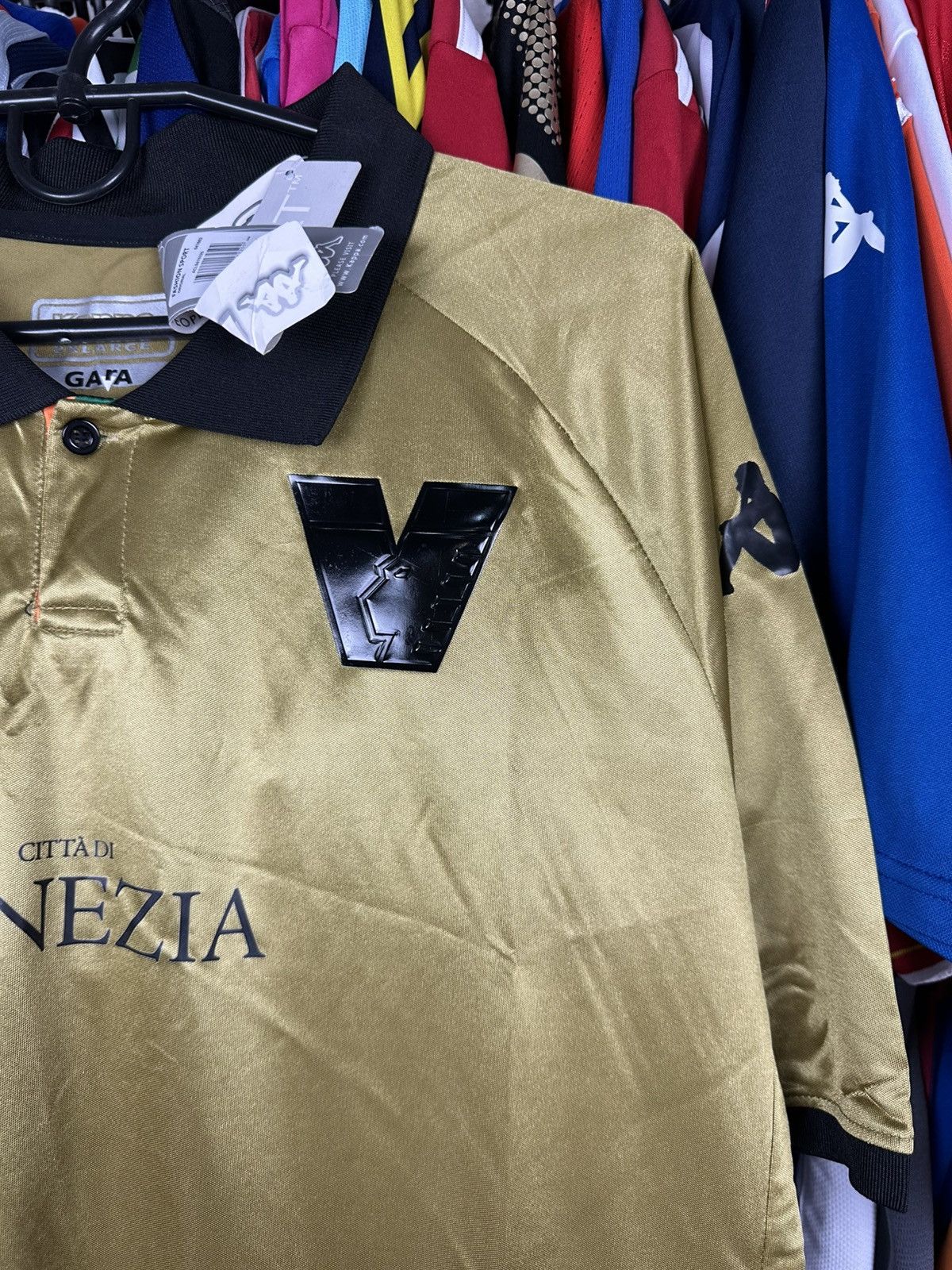 Kappa VENEZIA 2022 2023 THIRD FOOTBALL SHIRT SOCCER JERSEY KAPPA Size US XXL / EU 58 / 5 - 7 Thumbnail