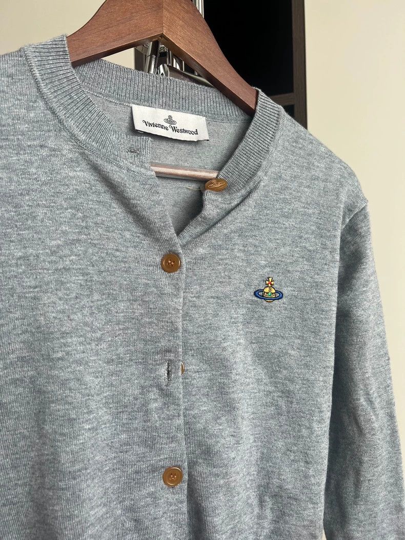 Vivienne Westwood vivienne westwood Logo embroidered round neck open shirt s Size L / US 10 / IT 46 - 2 Thumbnail