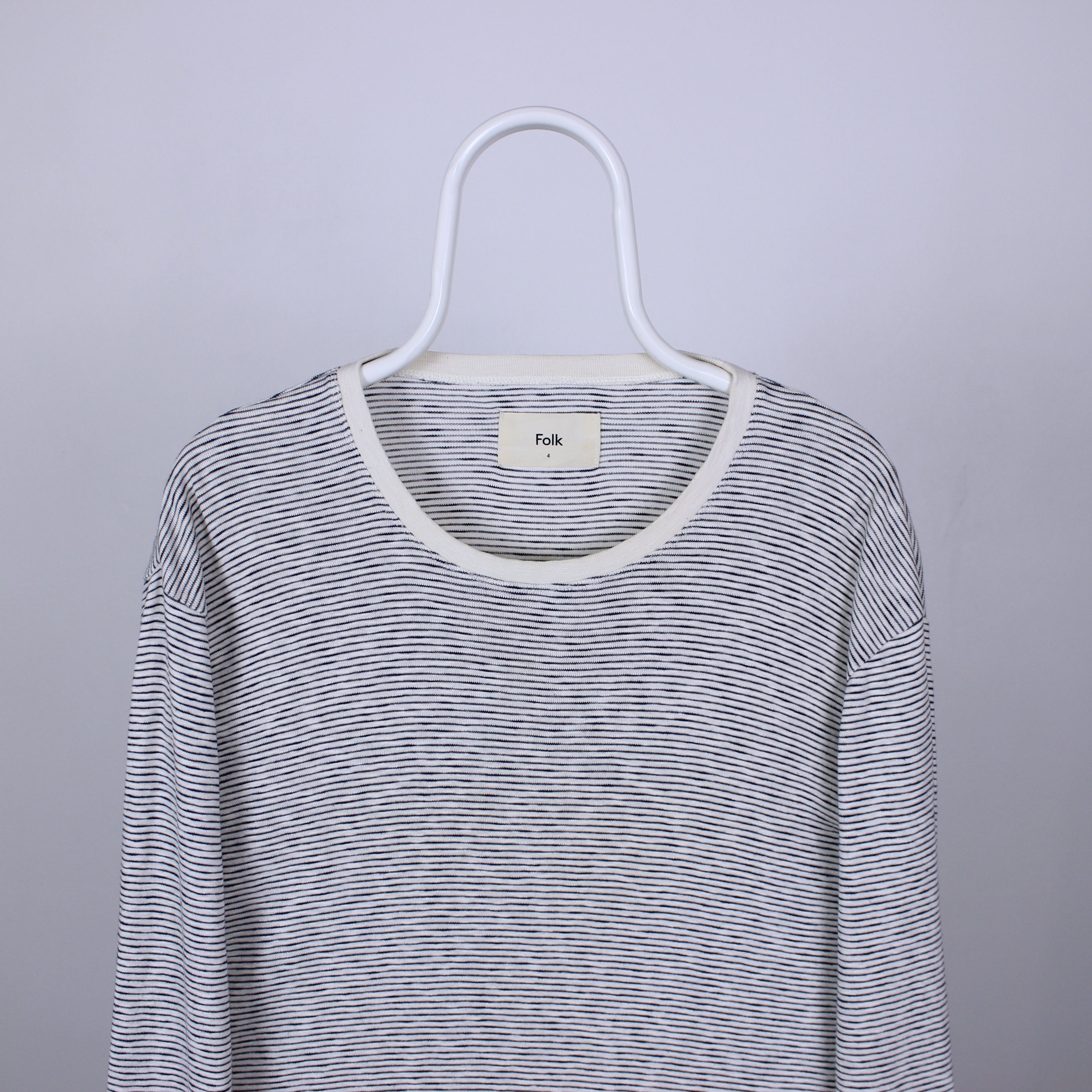 Folk Folk long sleeve sweatshirt men M L stripes Size US L / EU 52-54 / 3 - 2 Thumbnail