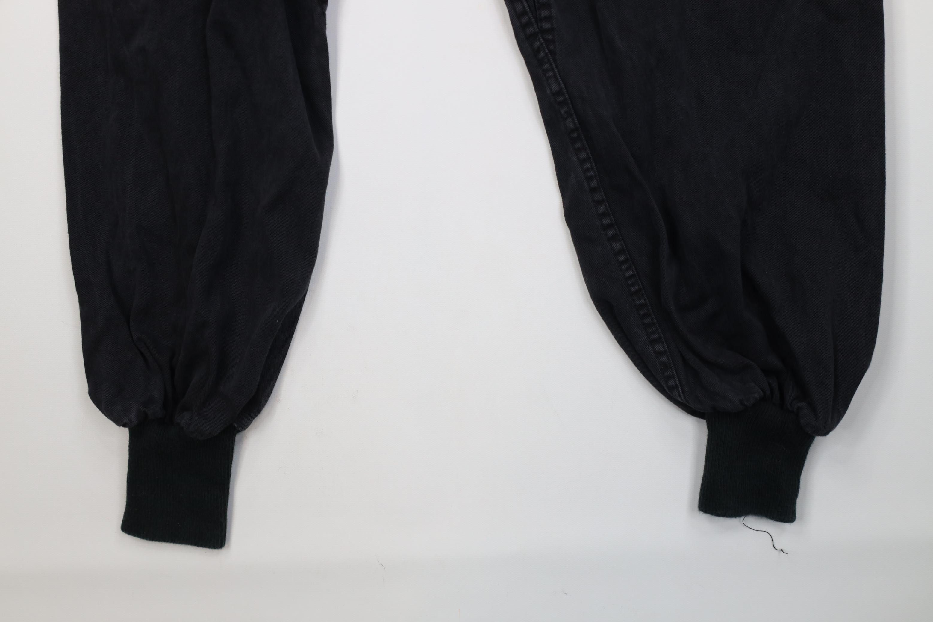 Vintage Vintage Streetwear Cuffed Martial Arts Joggers Pants Black Size US 40 / EU 56 - 9 Thumbnail