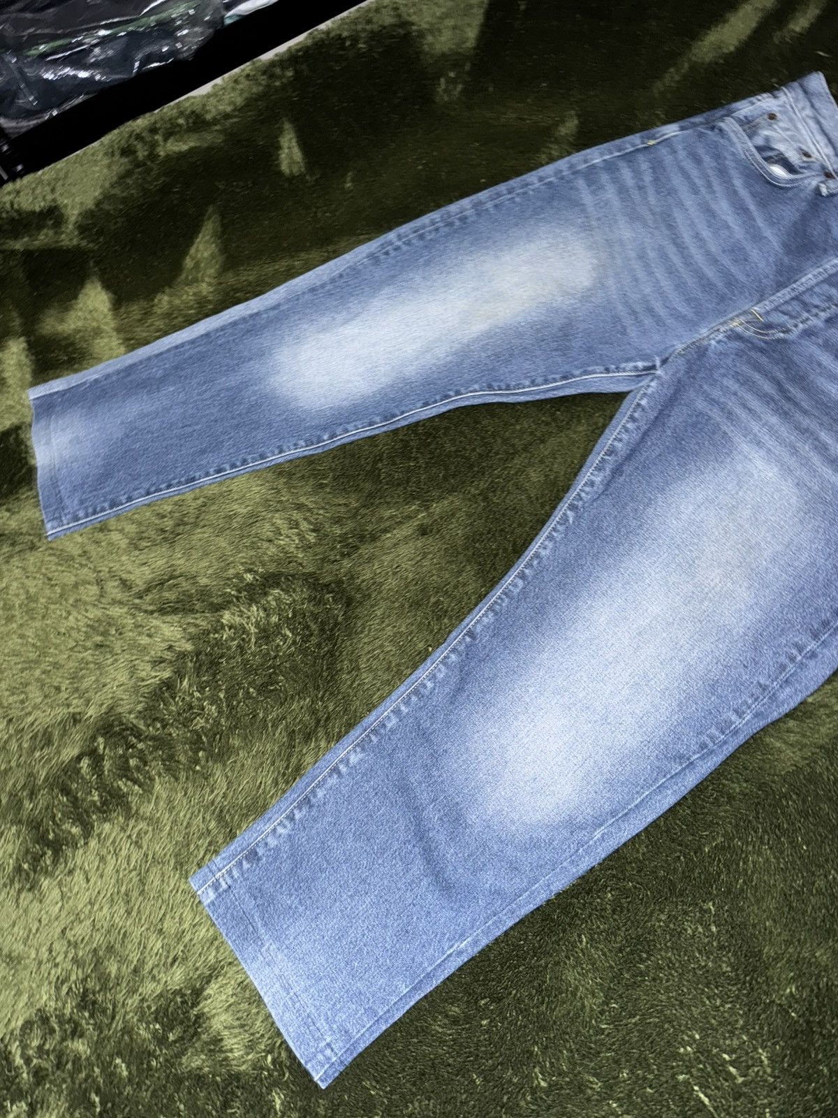 Levi's [W36/L34] Levis 501 USA vintage washed denim pants (shorted) Size US 36 / EU 52 - 5 Thumbnail