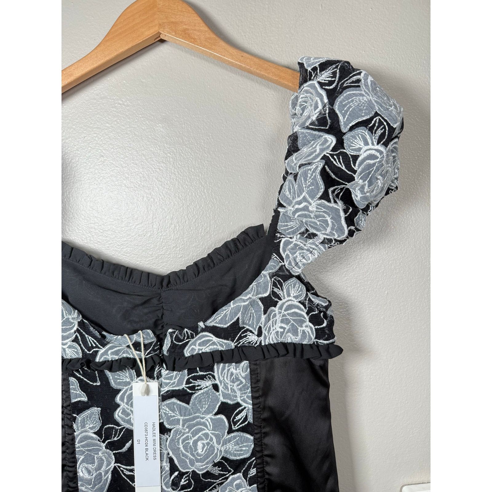 For Love & Lemons NWT For Love & Lemons Hadlee Embroidered Corset Mini Dress S Size S / US 4 / IT 40 - 10 Thumbnail