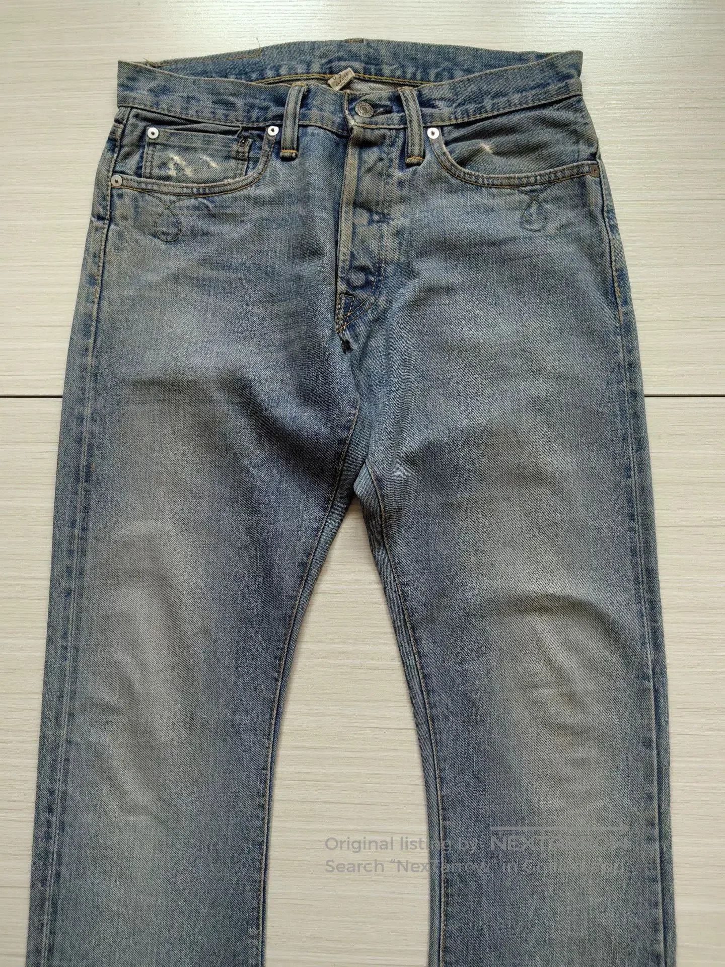 RRL Ralph Lauren RRL Slim Bootcut Denim Jeans. Size US 30 / EU 46 - 4 Thumbnail
