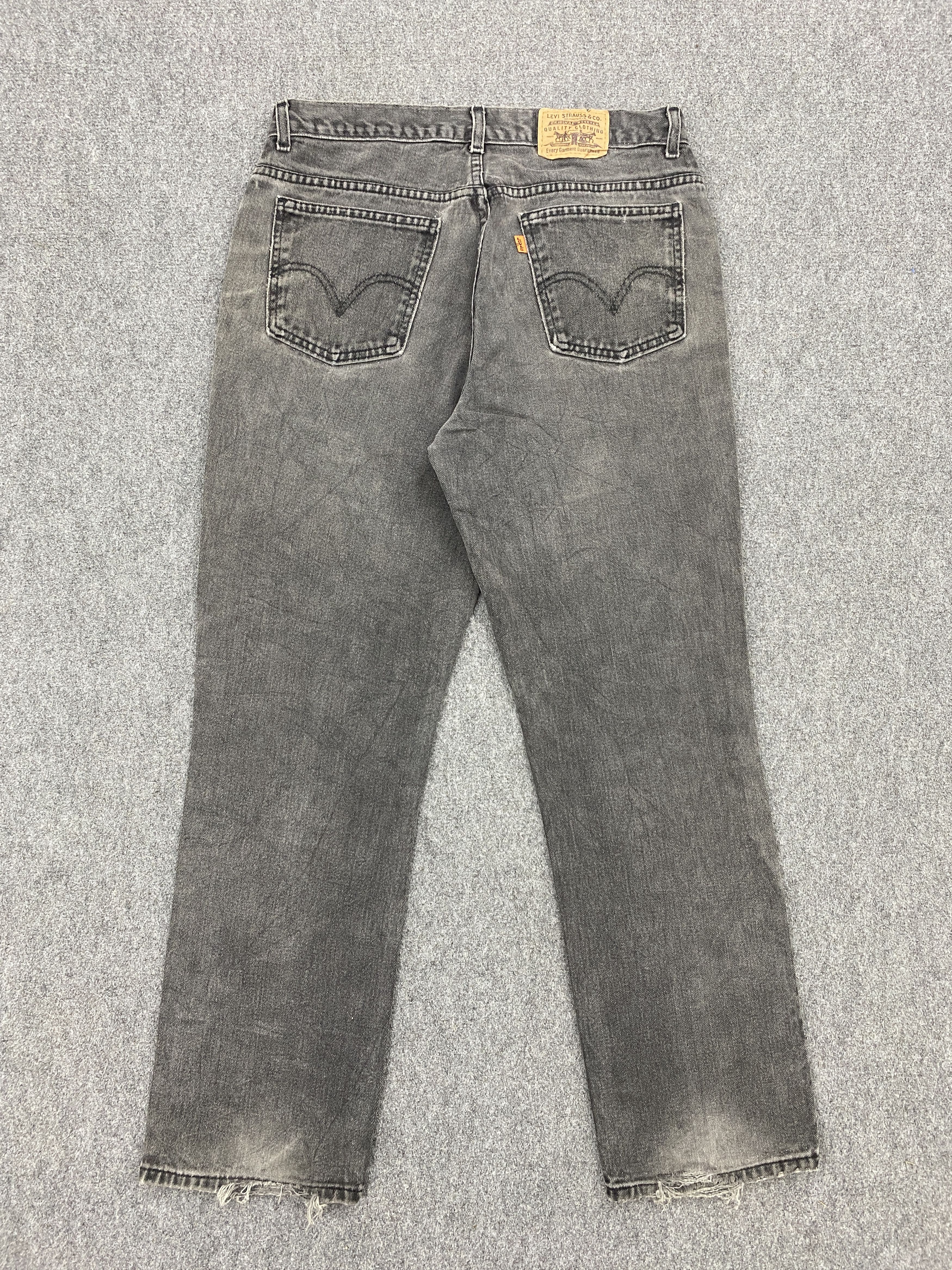 Levi's Vintage 90s Levis Orange Tab Jeans DP2698 Size US 31 - 3 Thumbnail
