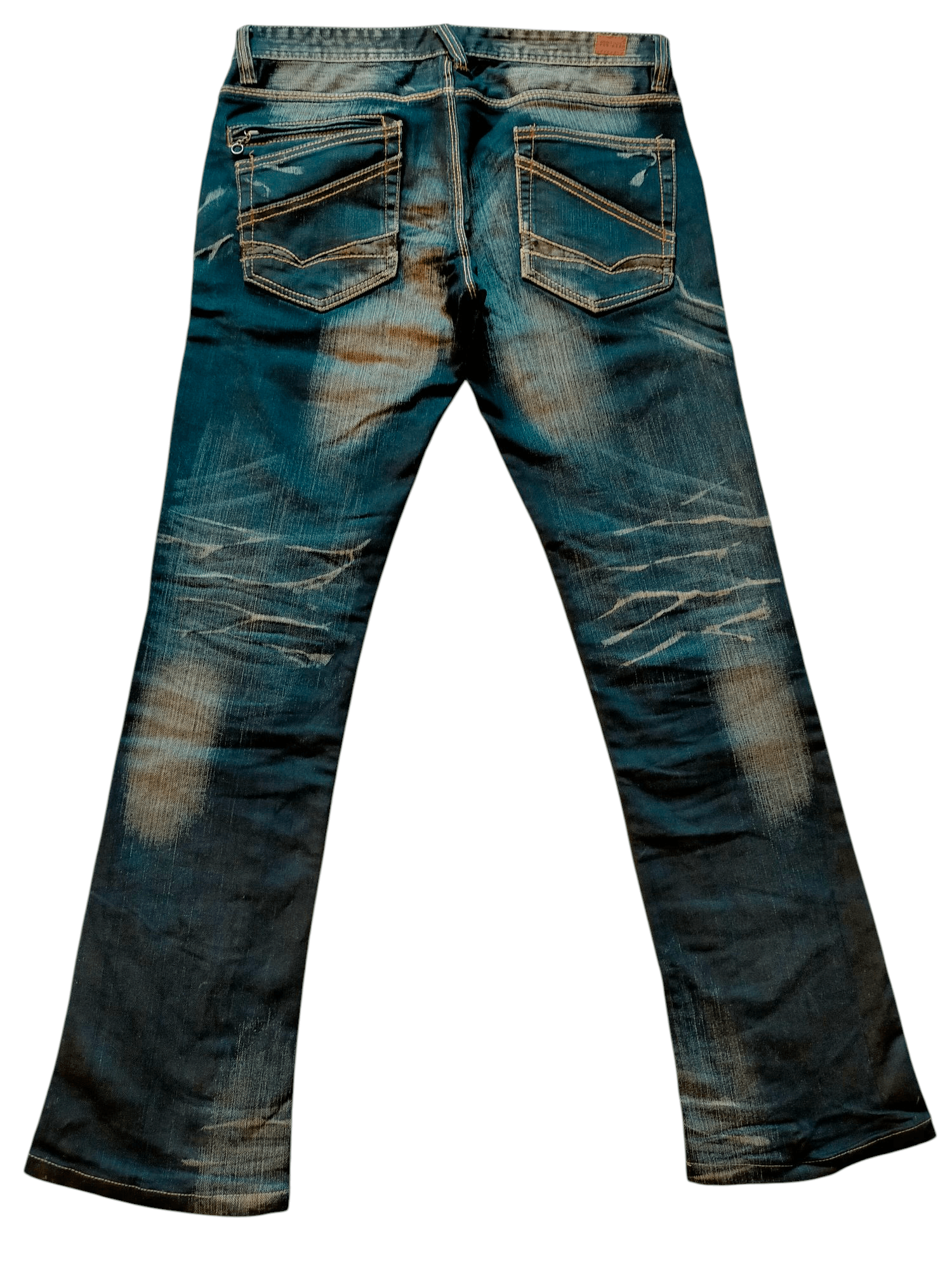 If Six Was Nine × Japanese Brand Flare Jeans Nicole Club Japan Black Boot cut Denim Size US 34 / EU 50 - 2 Thumbnail