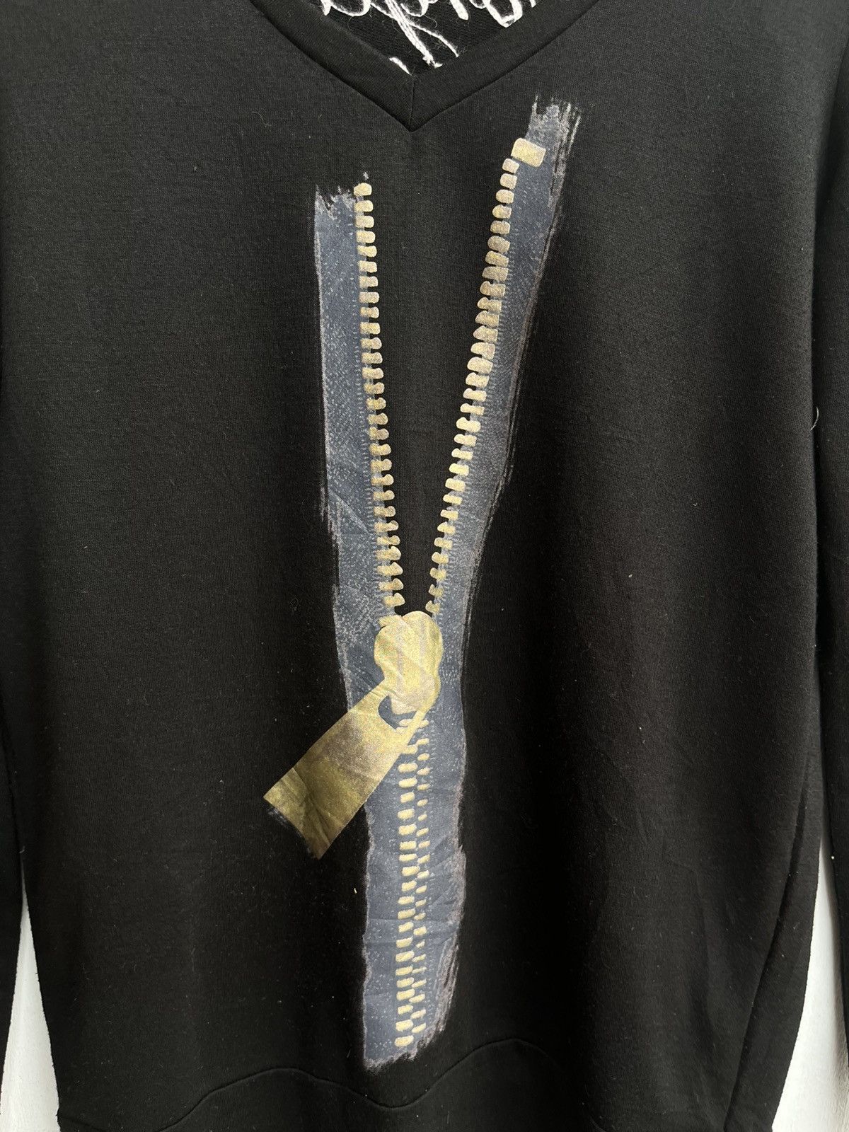 Yasuyuki Ishii Y2K JESSI NEWYORK GOHTIC ZIPPER LONGTEE PUNK VKEI STYLE Size US M / EU 48-50 / 2 - 4 Thumbnail